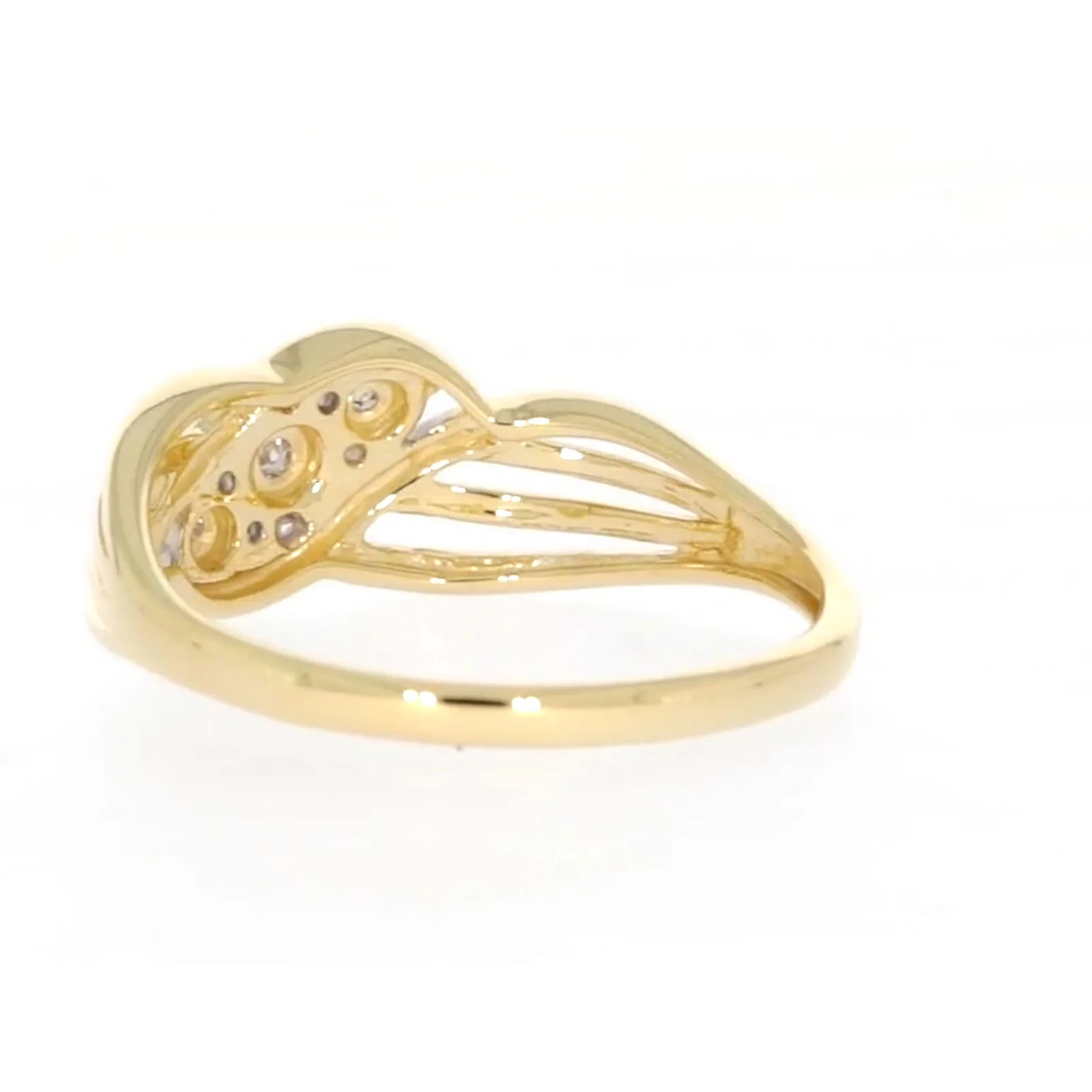 9ct Yellow Gold & Diamond Set Ring - Image 31