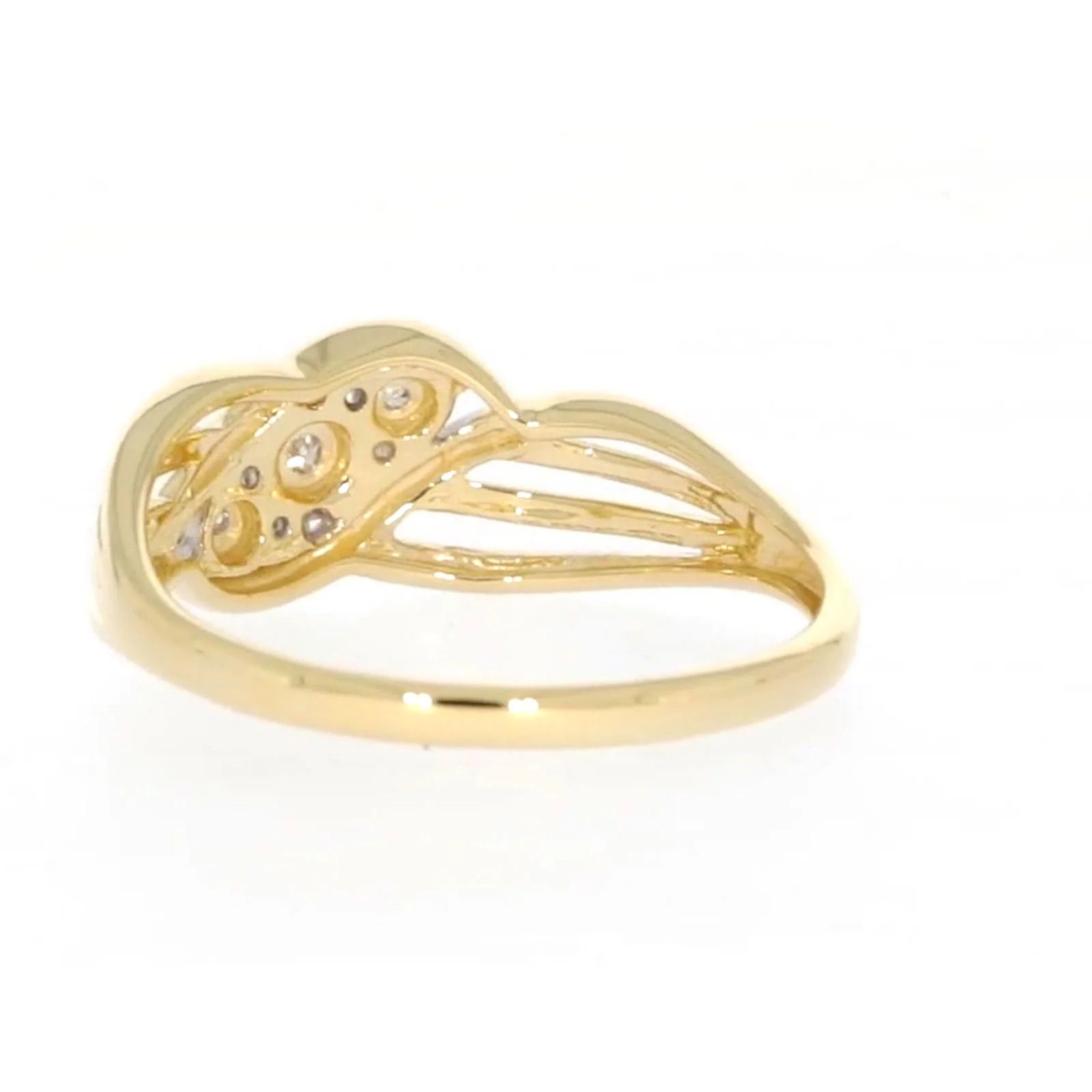 9ct Yellow Gold & Diamond Set Ring - Image 32