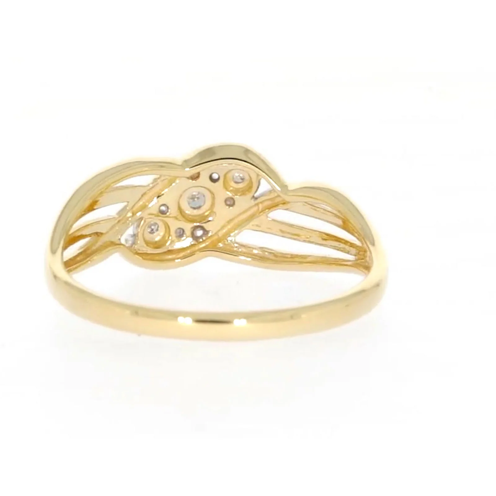 9ct Yellow Gold & Diamond Set Ring - Image 36