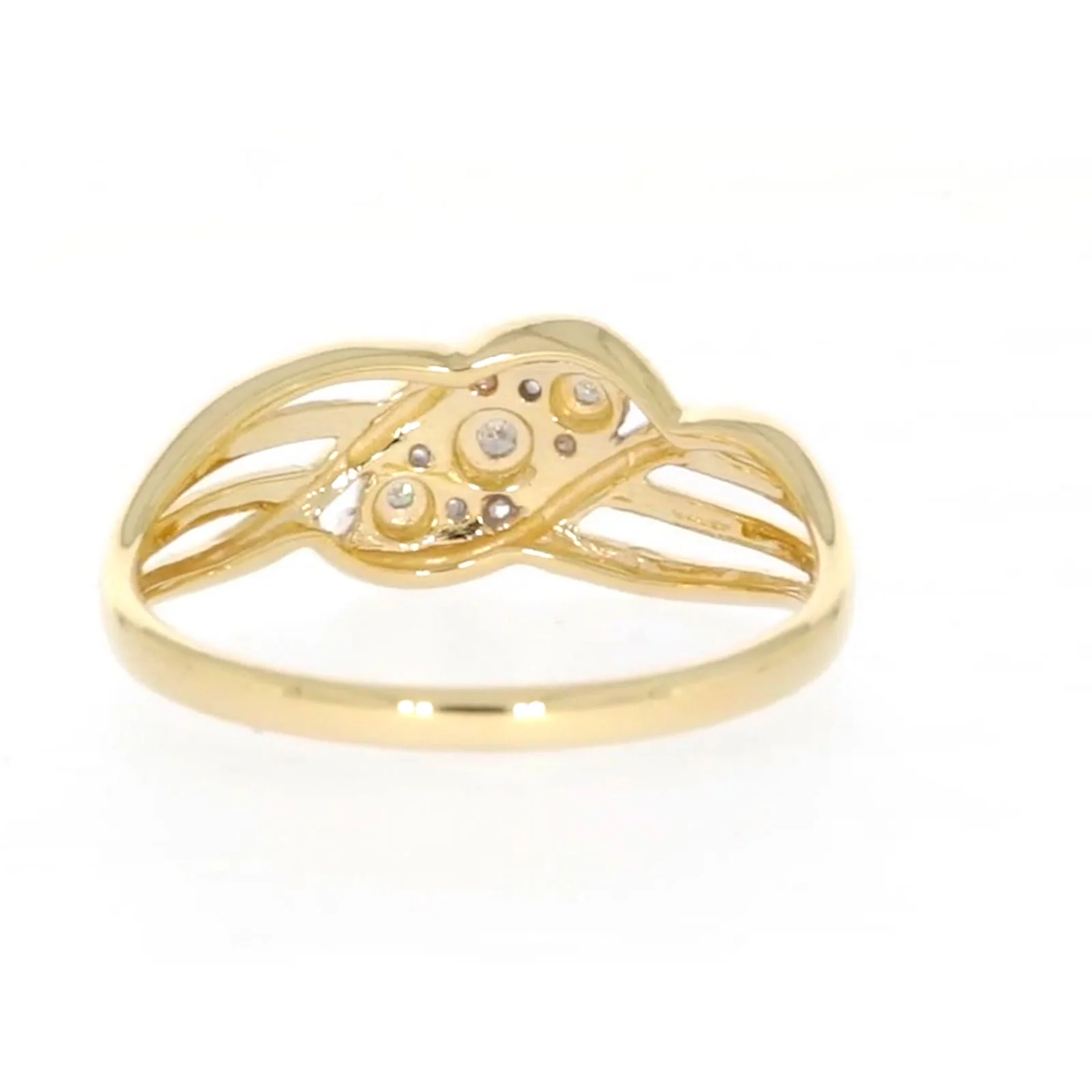 9ct Yellow Gold & Diamond Set Ring - Image 38