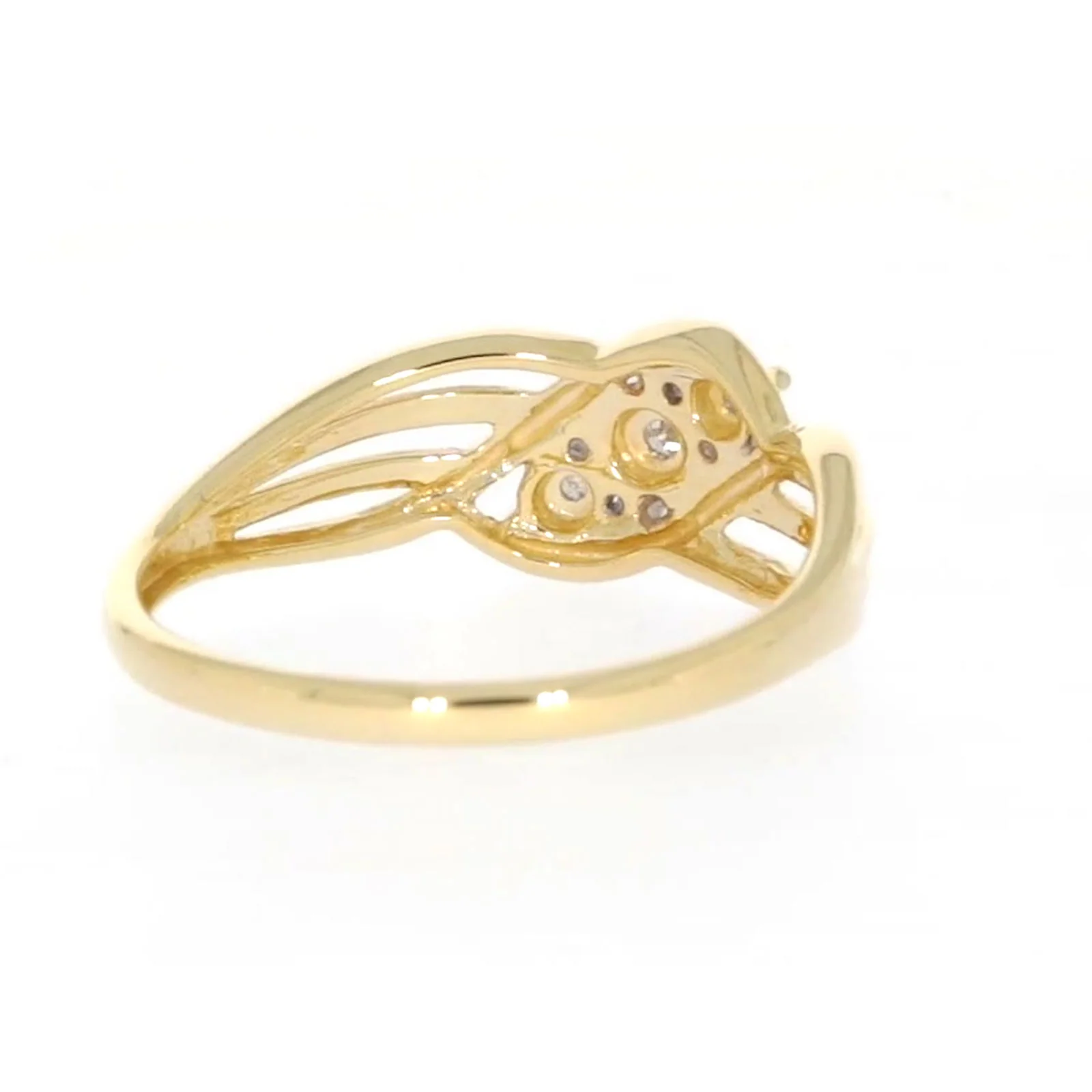 9ct Yellow Gold & Diamond Set Ring - Image 43
