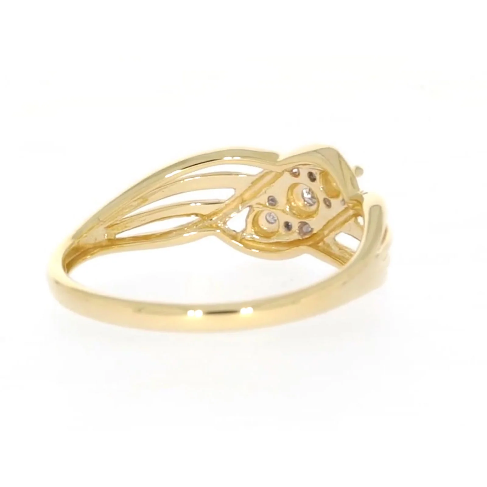 9ct Yellow Gold & Diamond Set Ring - Image 44