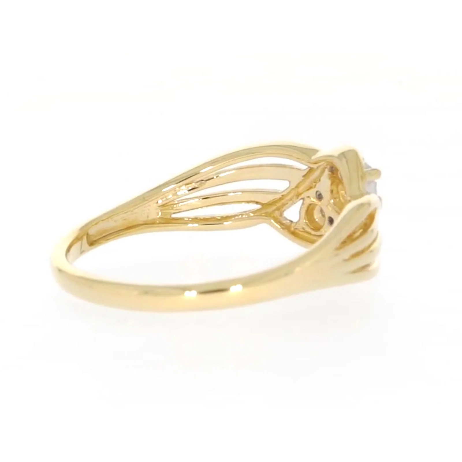 9ct Yellow Gold & Diamond Set Ring - Image 49