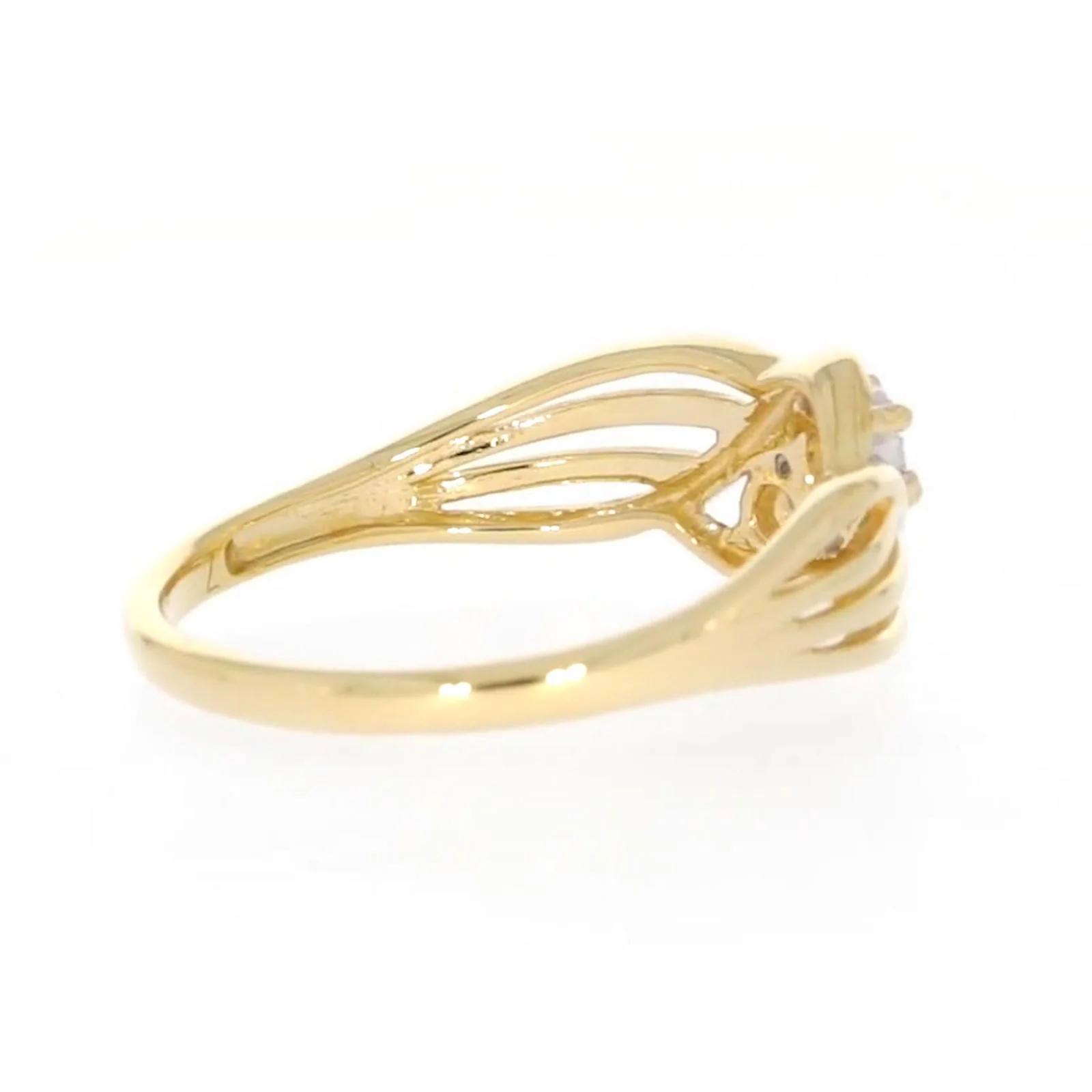9ct Yellow Gold & Diamond Set Ring - Image 50