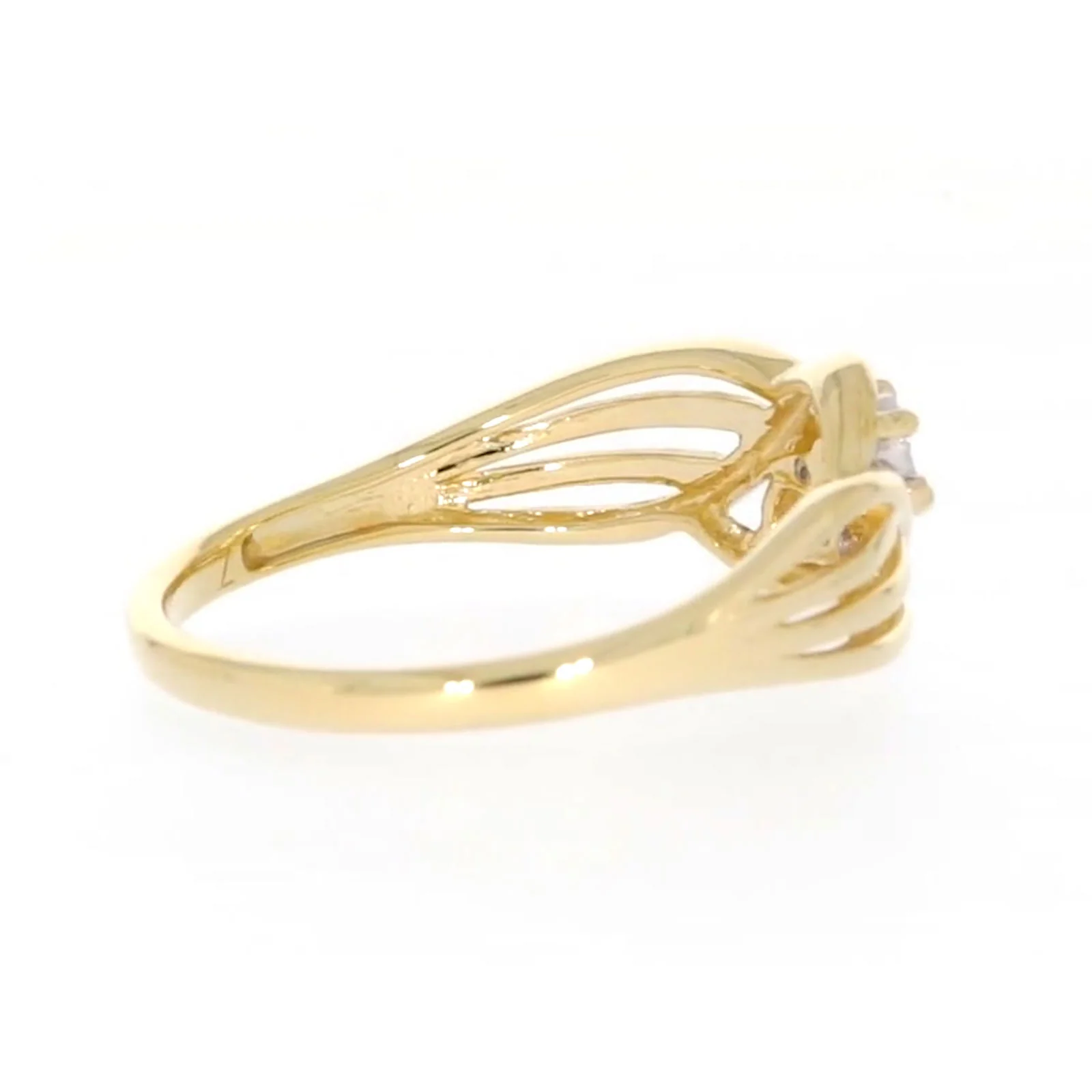 9ct Yellow Gold & Diamond Set Ring - Image 51