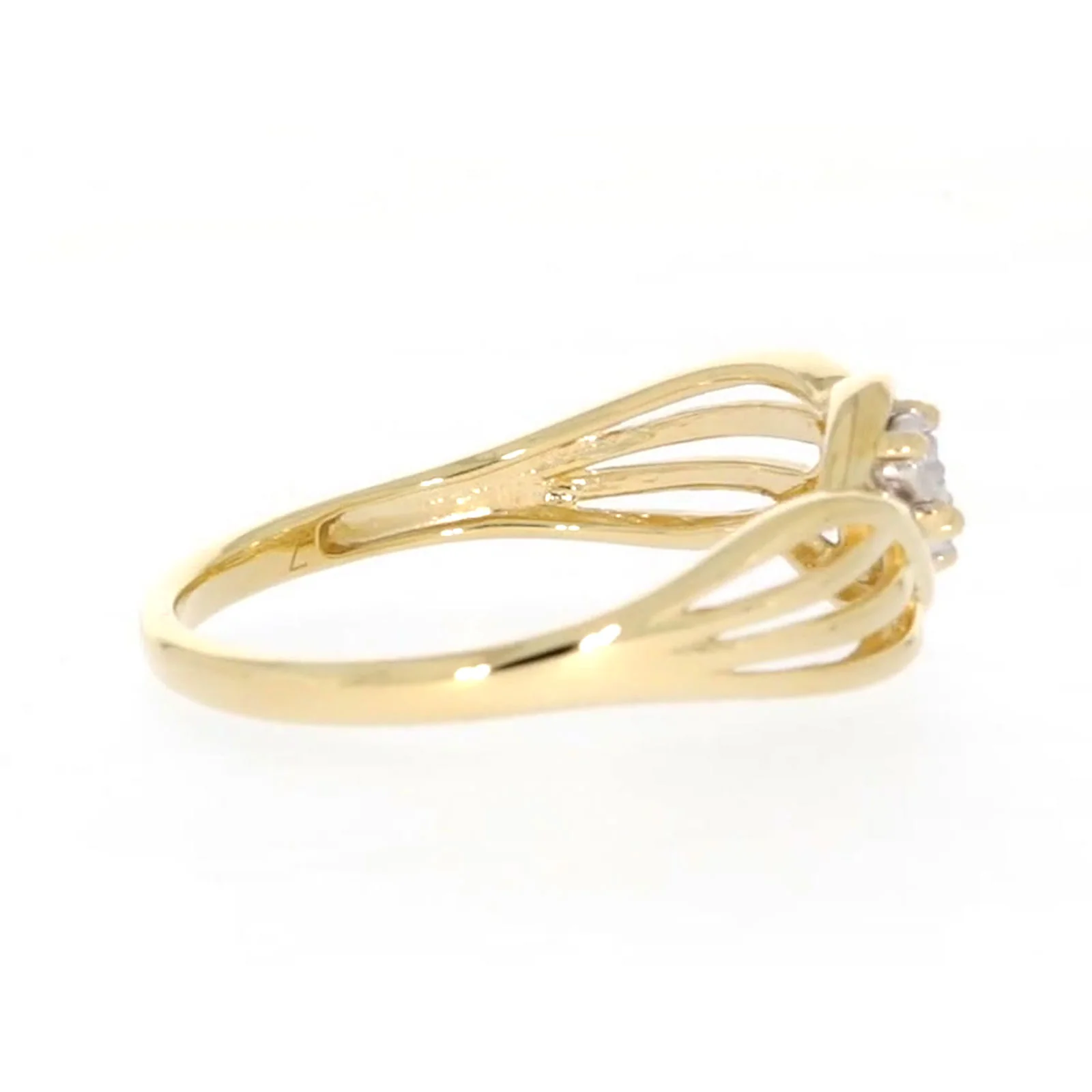9ct Yellow Gold & Diamond Set Ring - Image 54