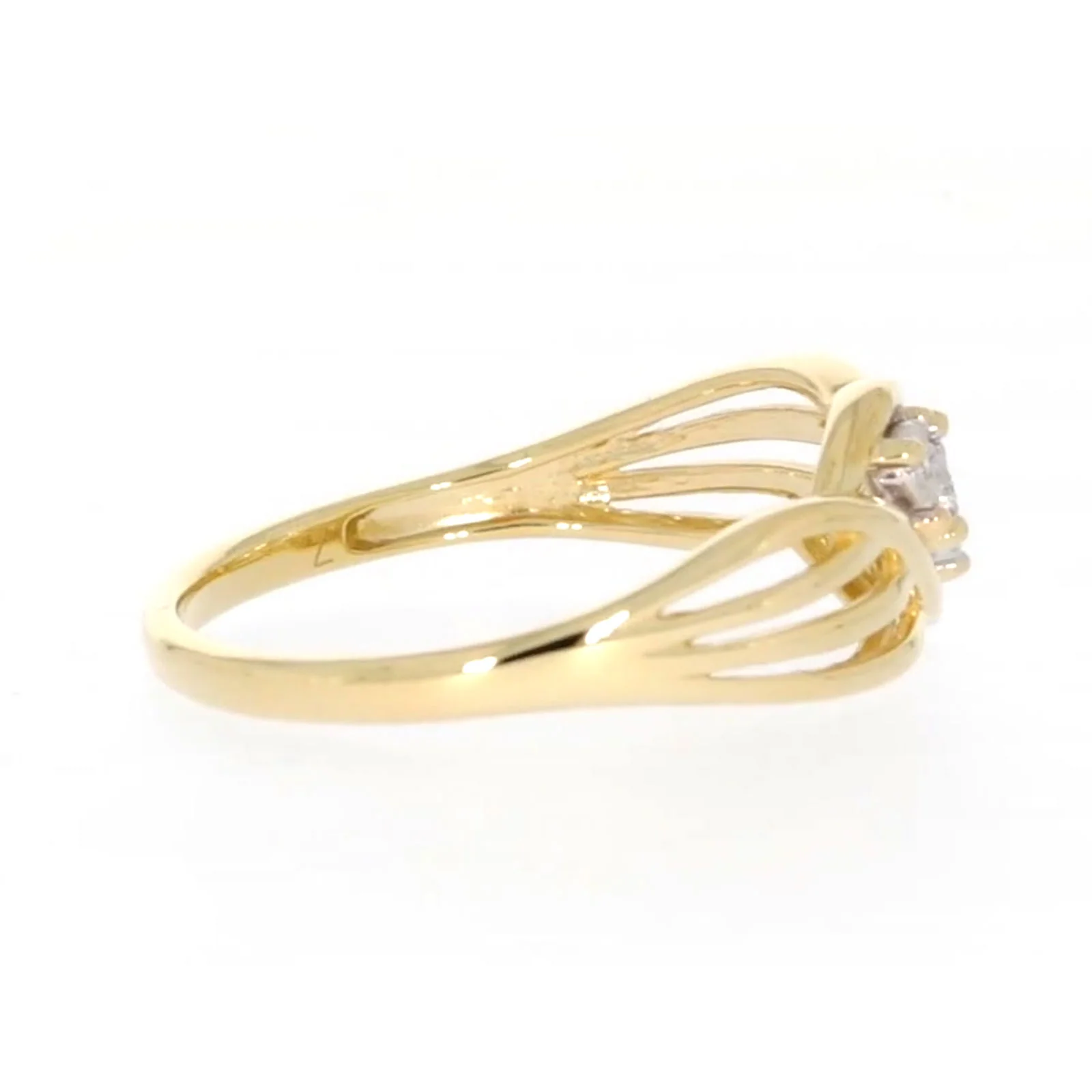 9ct Yellow Gold & Diamond Set Ring - Image 55