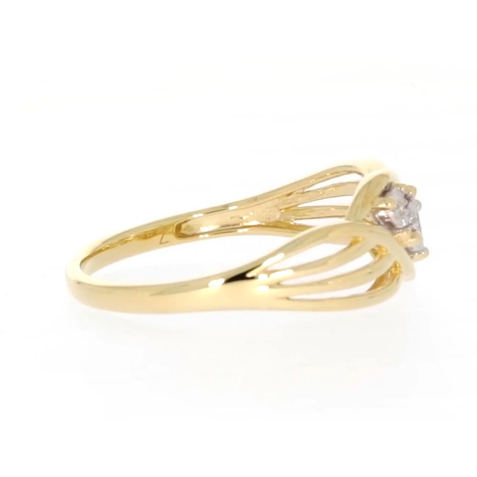 9ct Yellow Gold & Diamond Set Ring - Image 57
