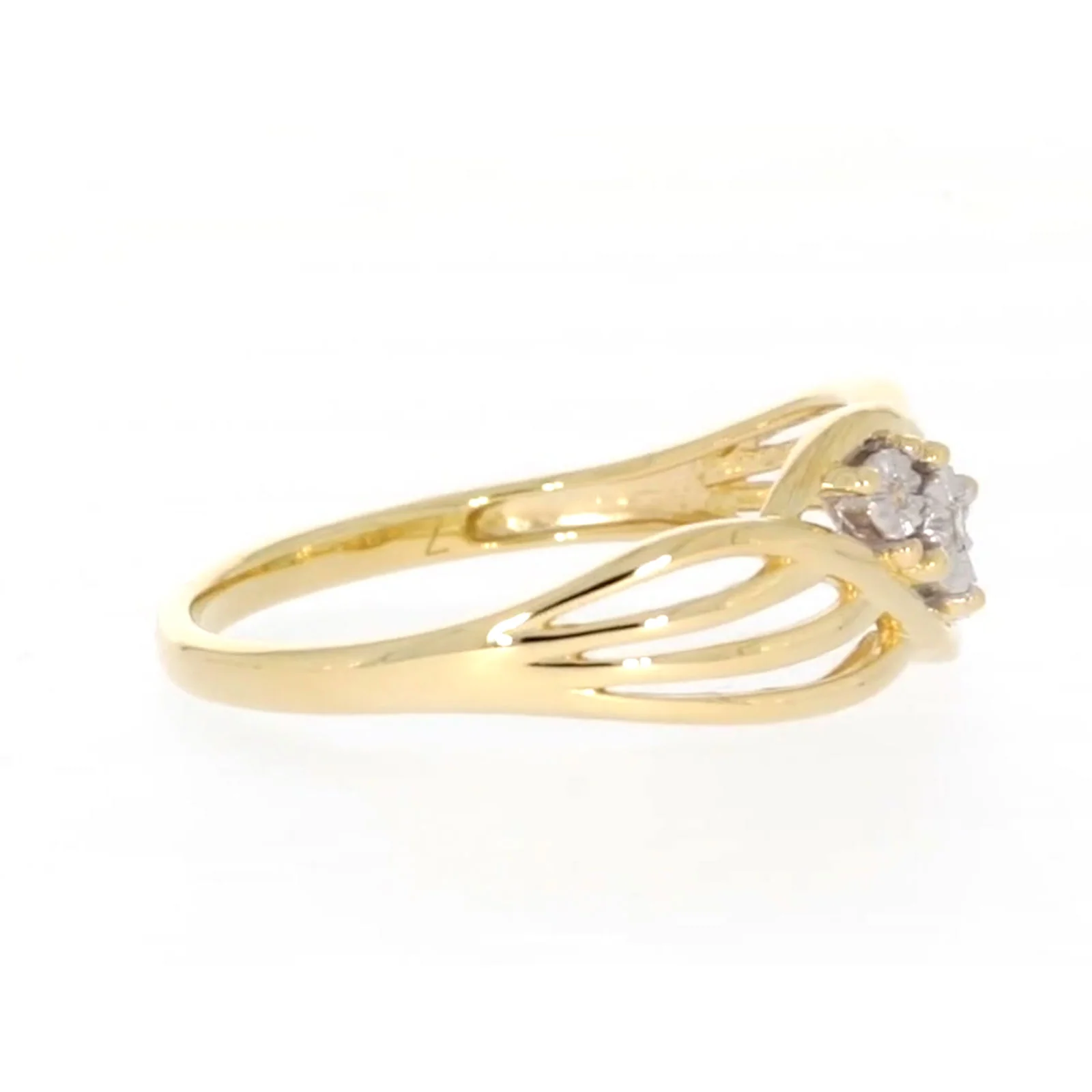 9ct Yellow Gold & Diamond Set Ring - Image 59