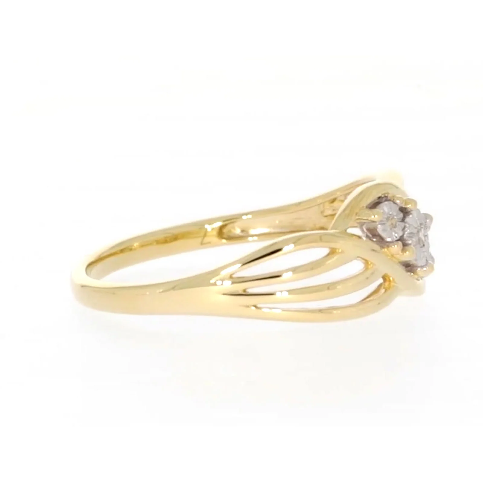 9ct Yellow Gold & Diamond Set Ring - Image 60