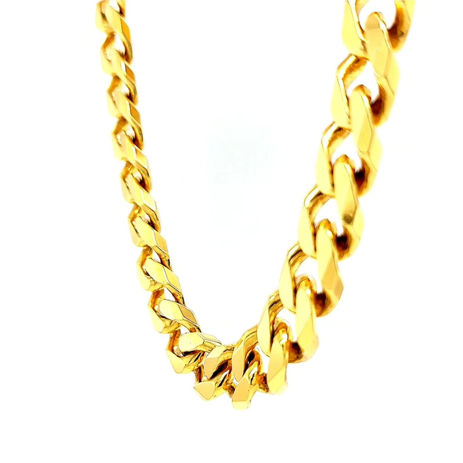 9ct Yellow Gold 55cm Curb Chain - Image 50