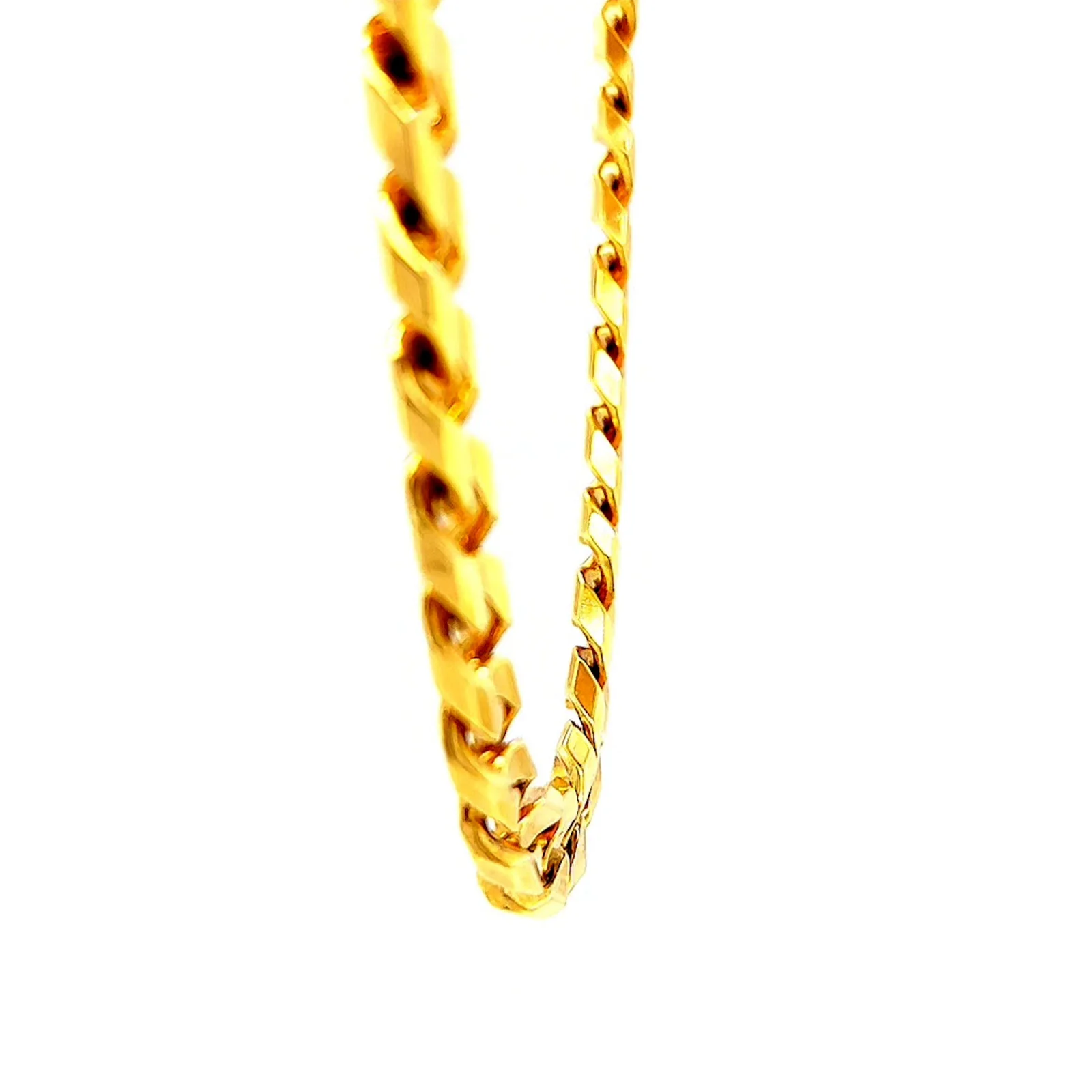 9ct Yellow Gold 55cm Curb Chain - Image 25