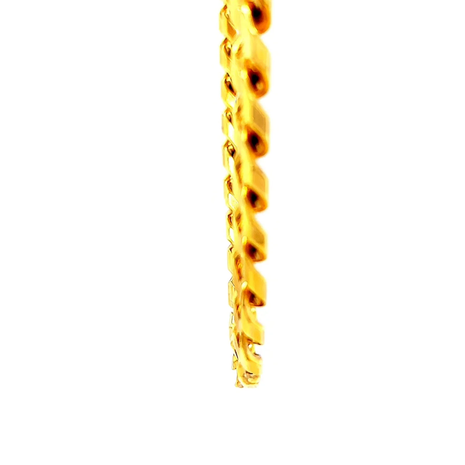 9ct Yellow Gold 55cm Curb Chain - Image 59