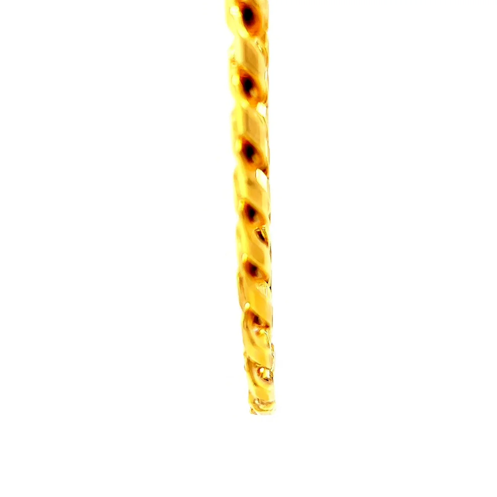 9ct Yellow Gold 55cm Curb Chain - Image 60