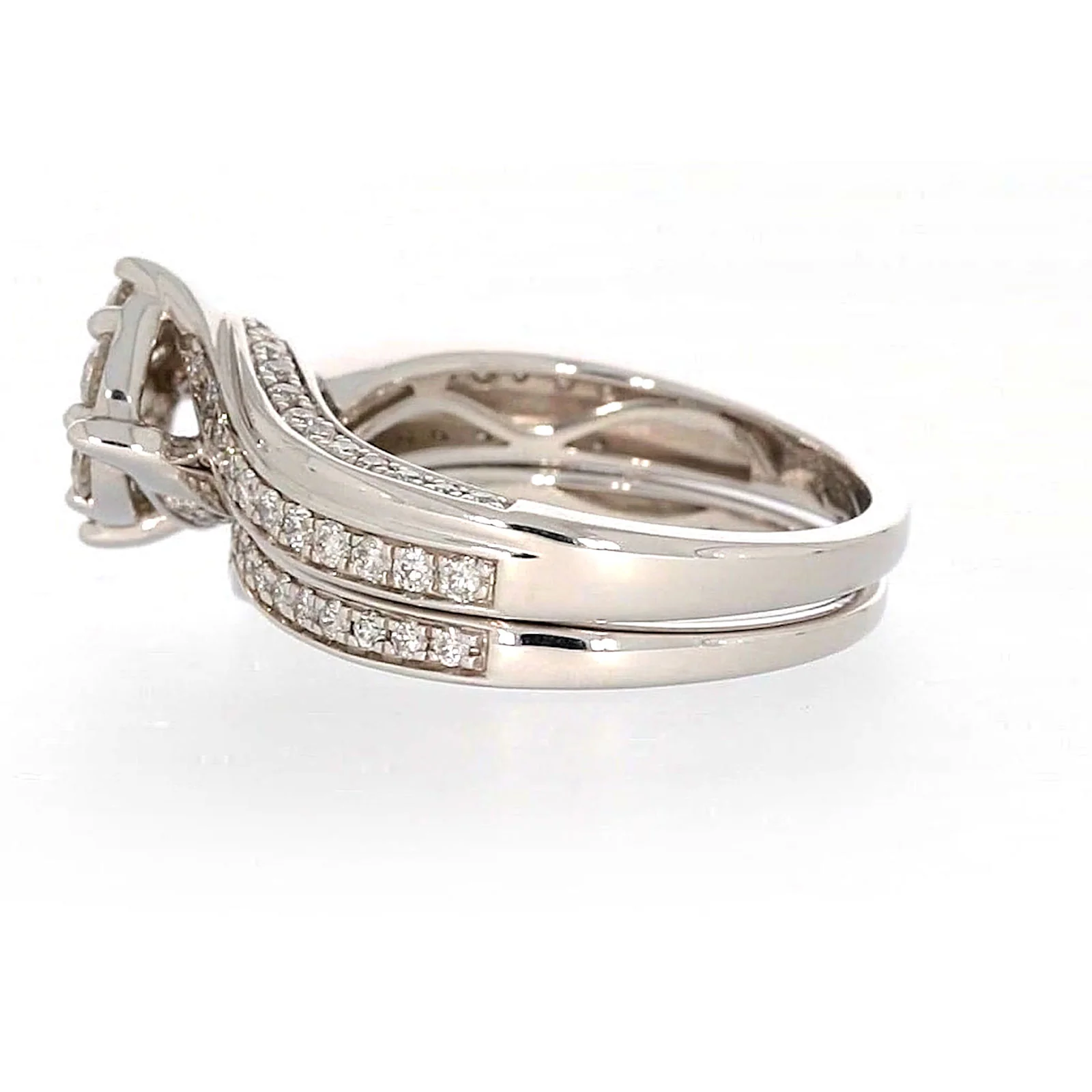 9ct White Gold Round Brilliant Cut with 1 CARAT tw of Diamonds Ring - Image 22
