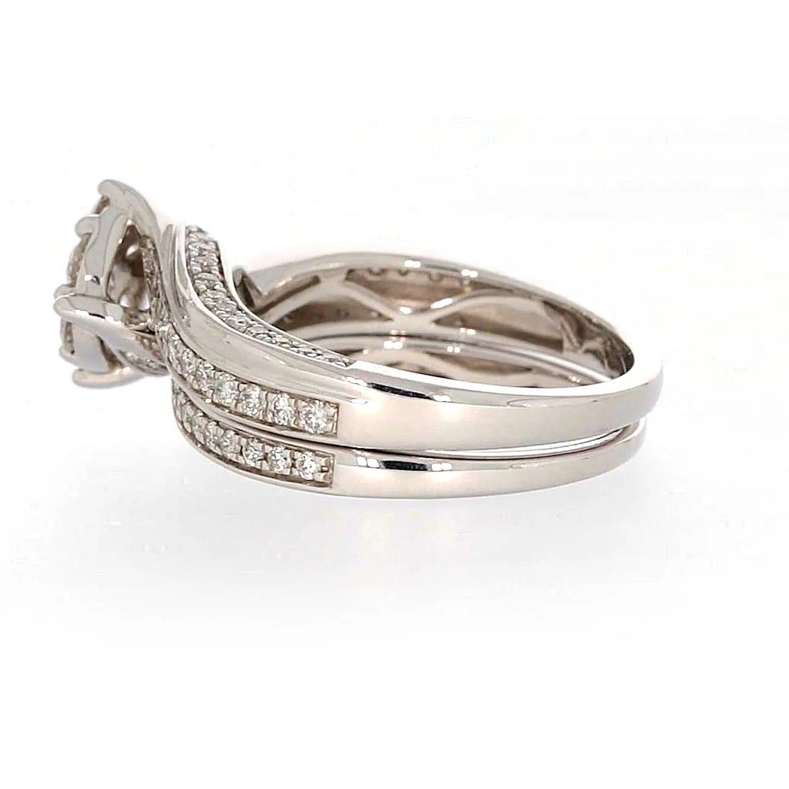 9ct White Gold Round Brilliant Cut with 1 CARAT tw of Diamonds Ring - Image 23