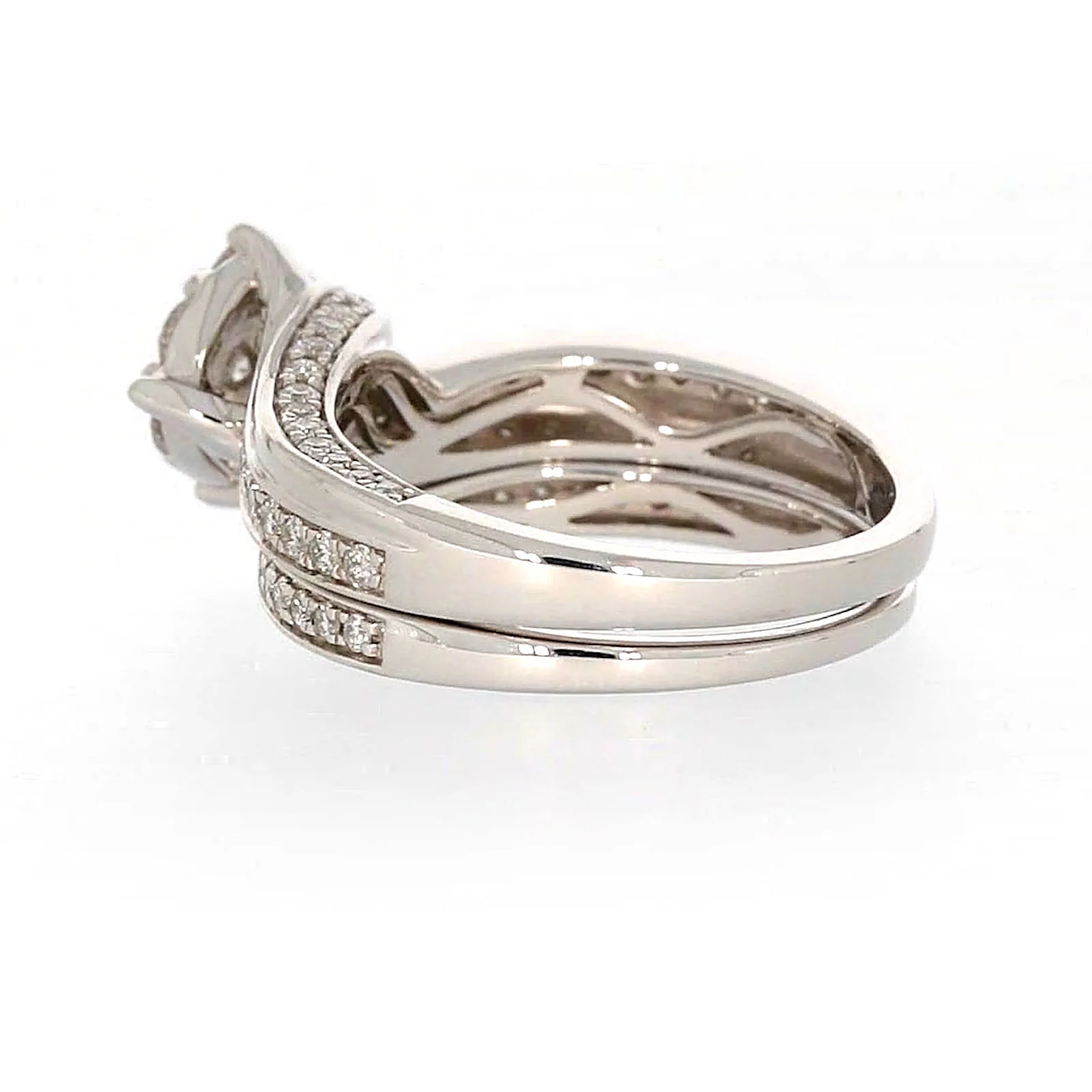 9ct White Gold Round Brilliant Cut with 1 CARAT tw of Diamonds Ring - Image 27