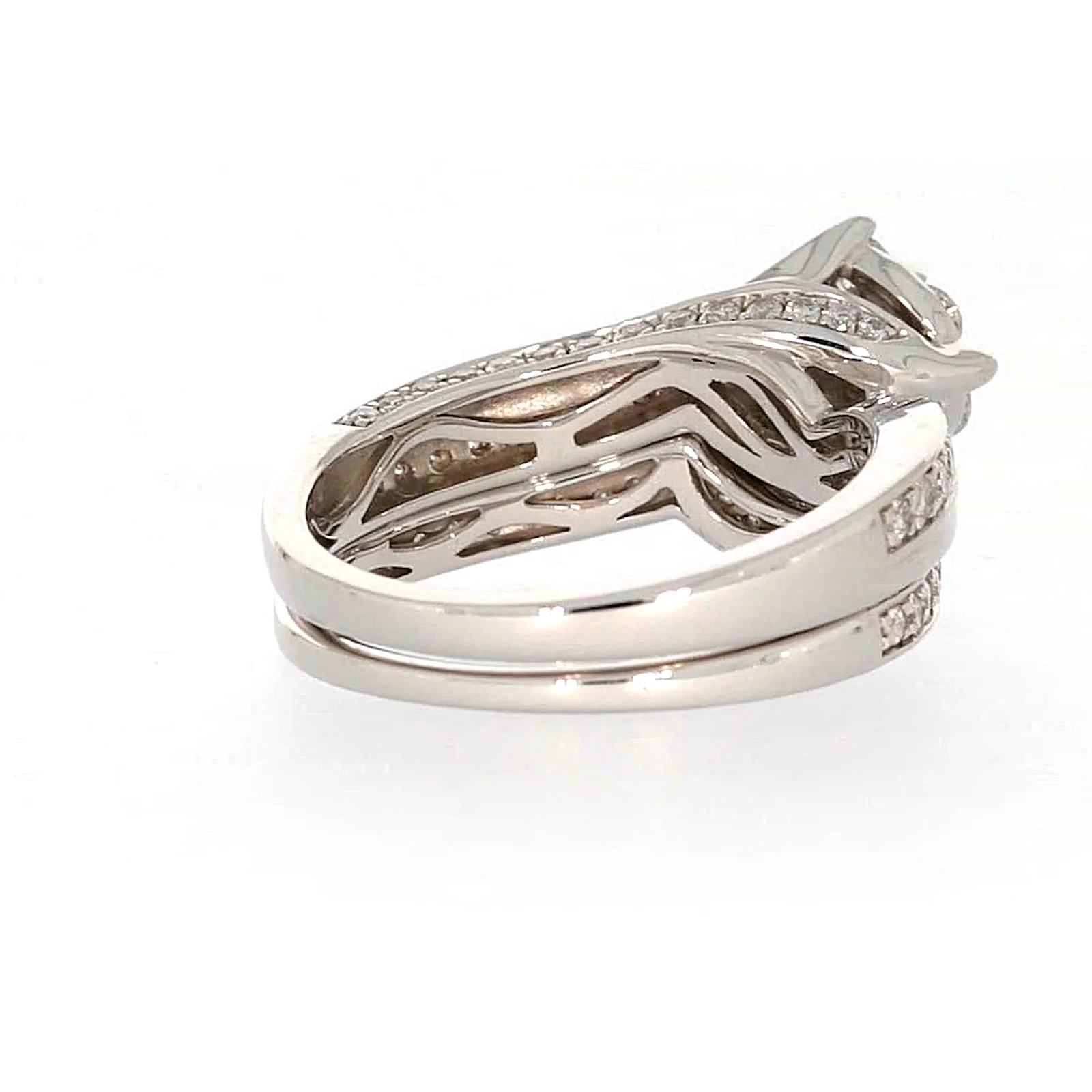 9ct White Gold Round Brilliant Cut with 1 CARAT tw of Diamonds Ring - Image 45