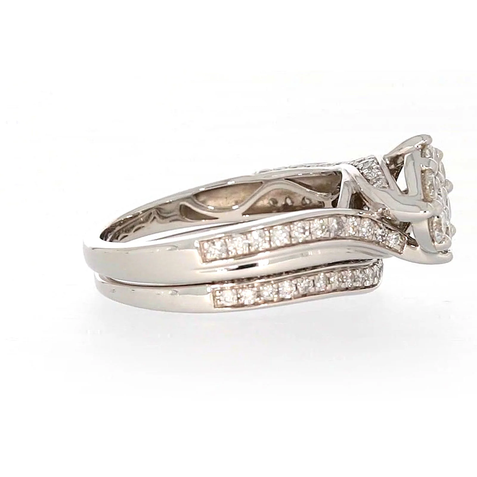 9ct White Gold Round Brilliant Cut with 1 CARAT tw of Diamonds Ring - Image 58