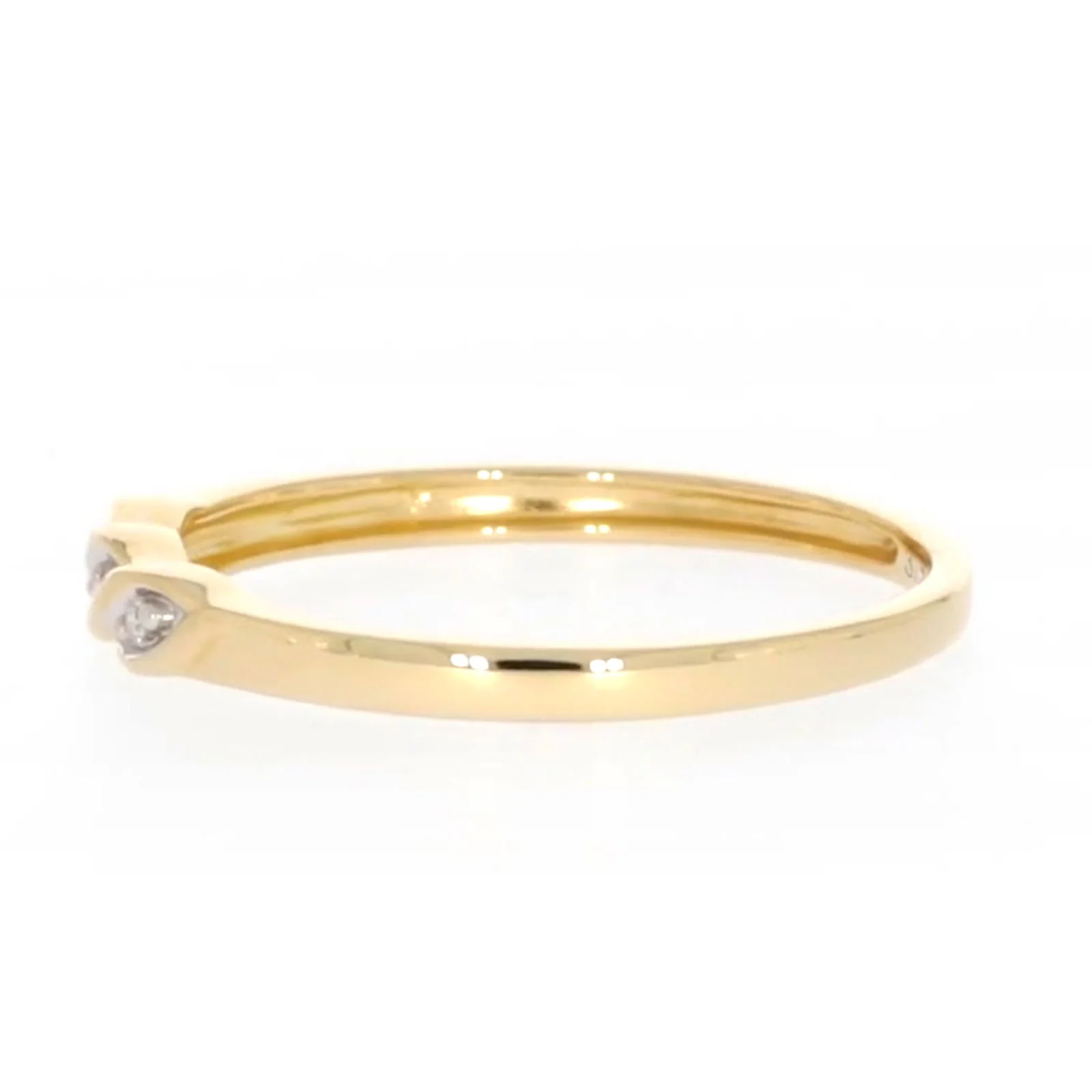 9ct Yellow Gold & Diamond Set Twist Ring - Image 19