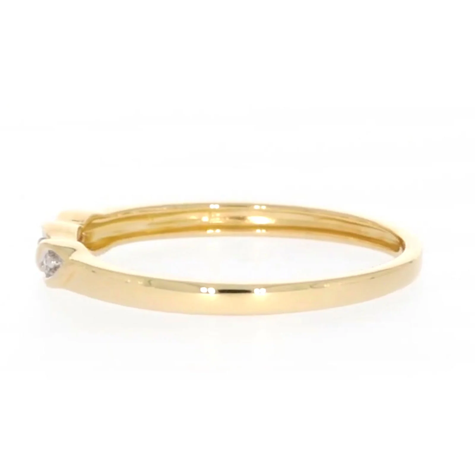 9ct Yellow Gold & Diamond Set Twist Ring - Image 21