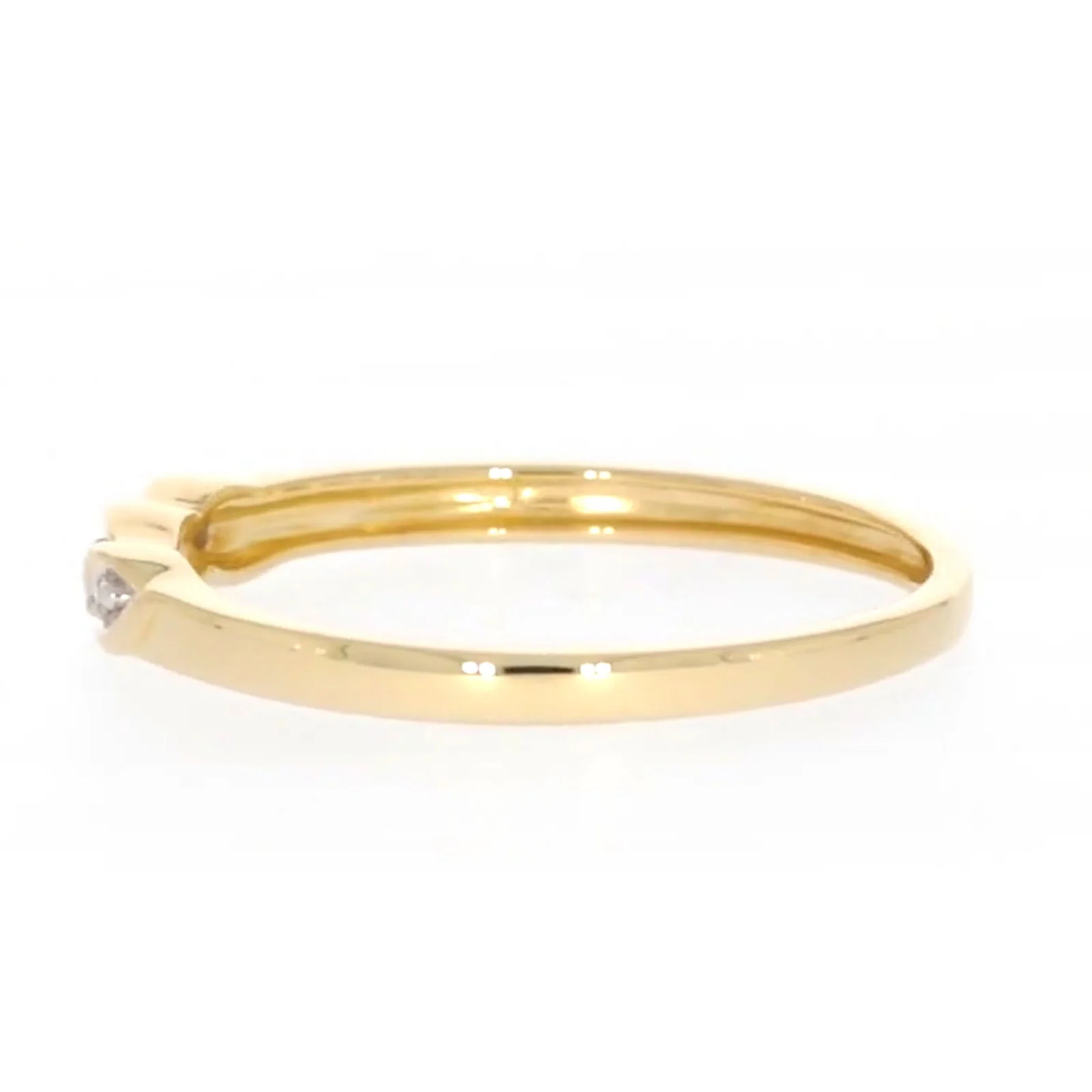 9ct Yellow Gold & Diamond Set Twist Ring - Image 22