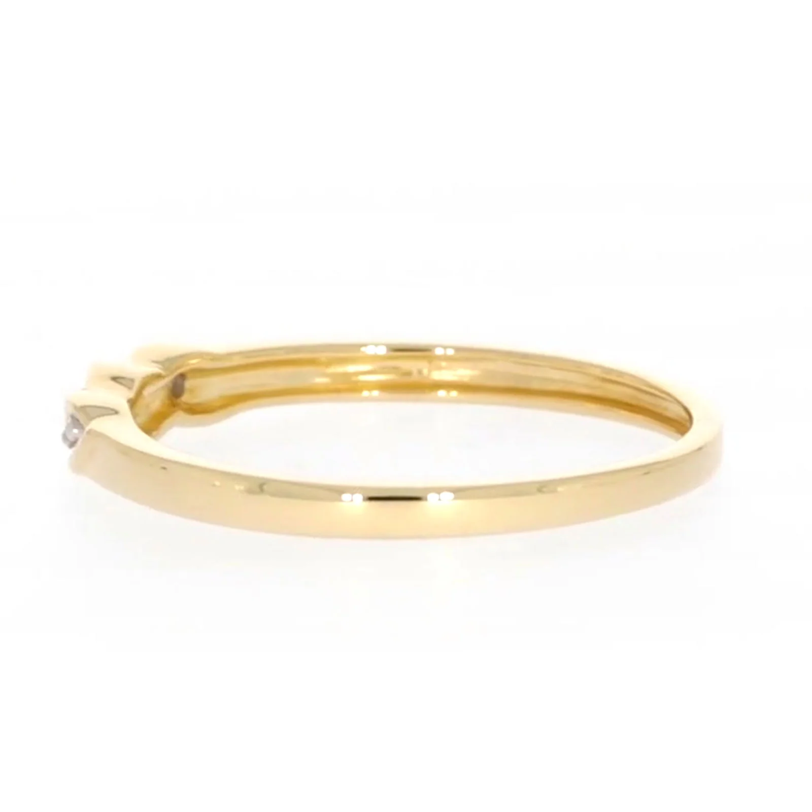 9ct Yellow Gold & Diamond Set Twist Ring - Image 24