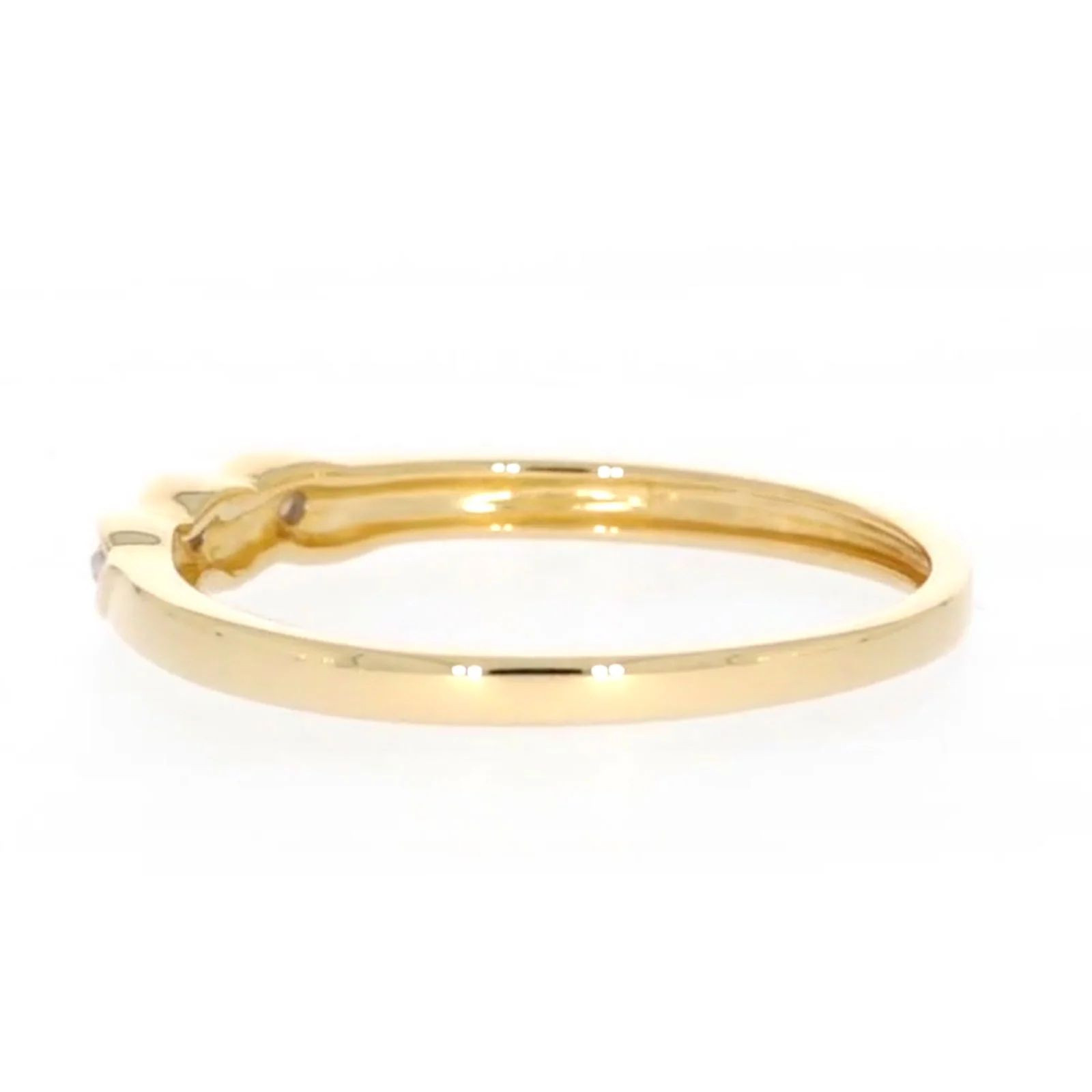 9ct Yellow Gold & Diamond Set Twist Ring - Image 26