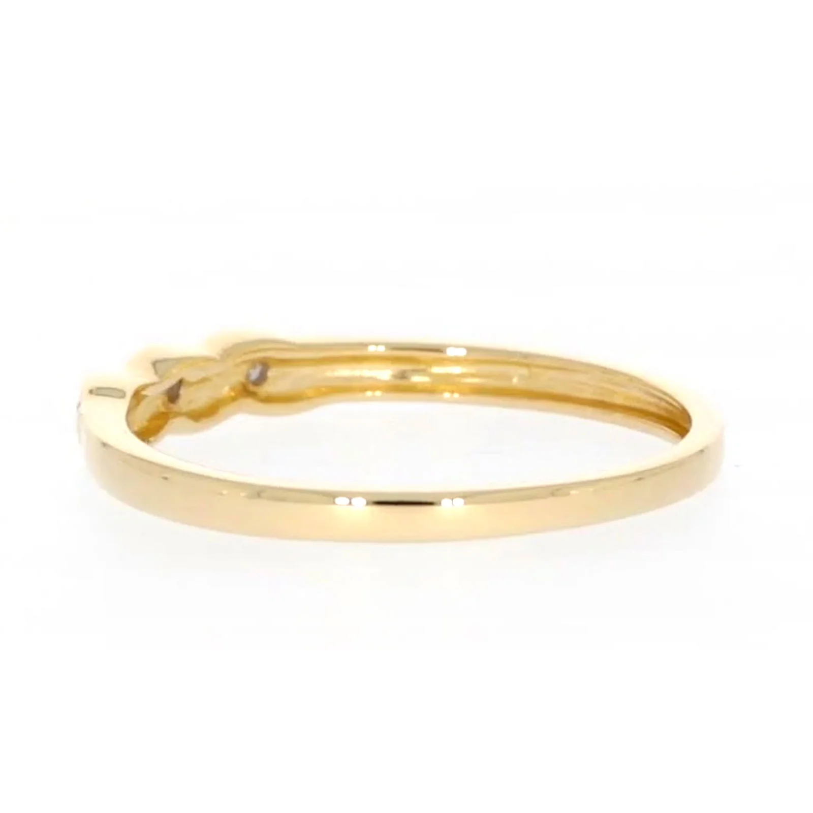 9ct Yellow Gold & Diamond Set Twist Ring - Image 28