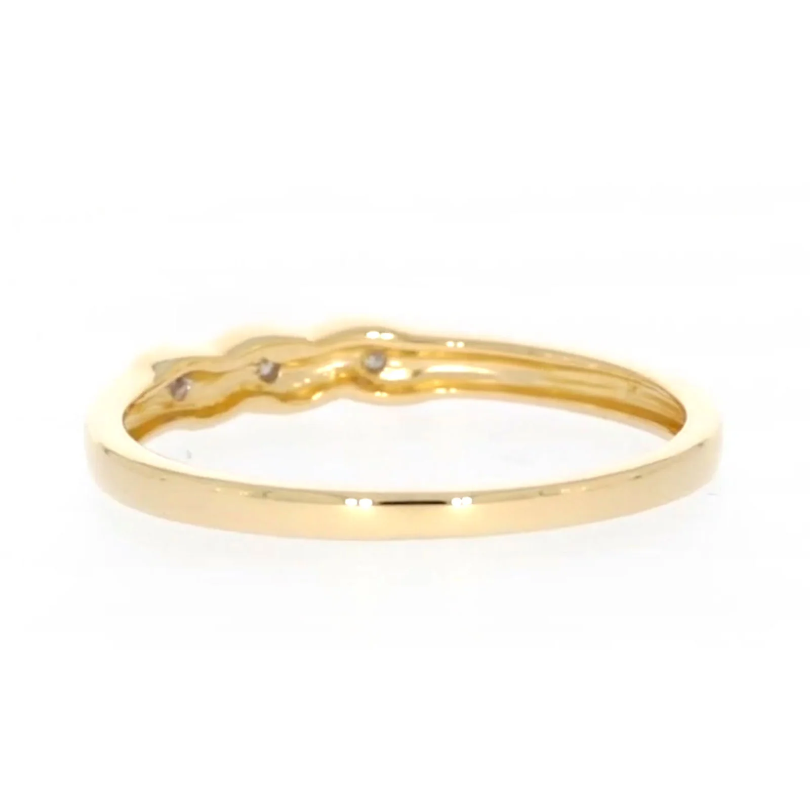 9ct Yellow Gold & Diamond Set Twist Ring - Image 33