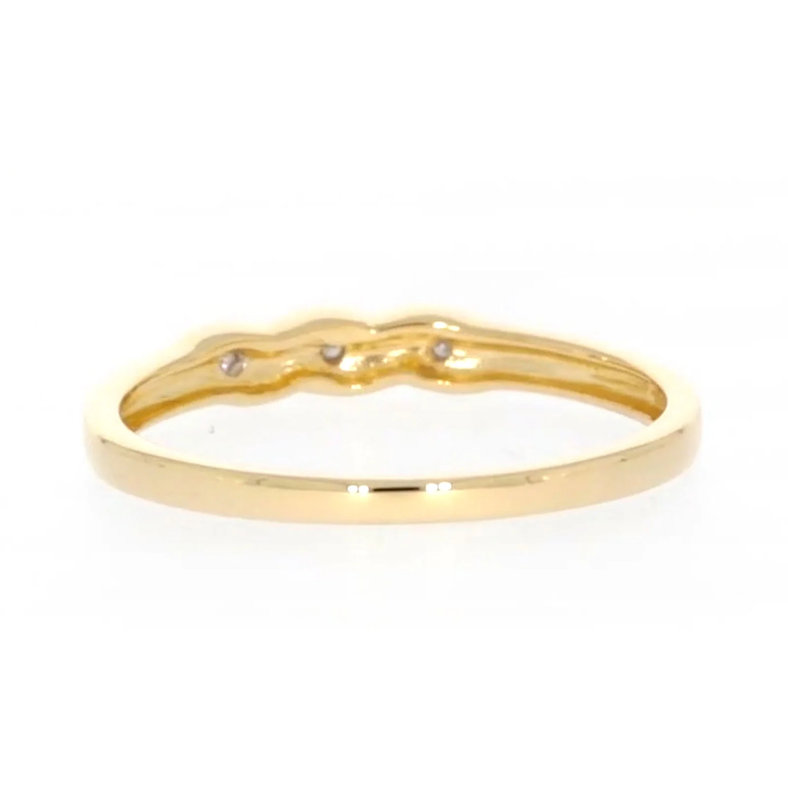 9ct Yellow Gold & Diamond Set Twist Ring - Image 36