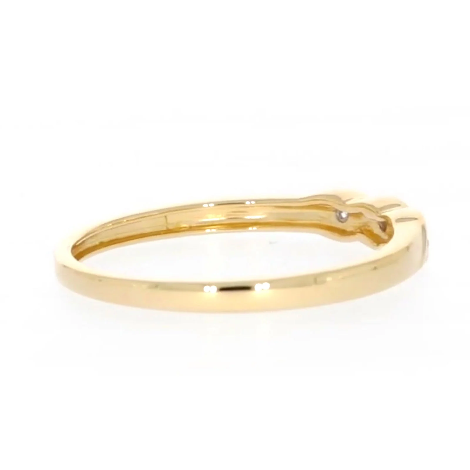 9ct Yellow Gold & Diamond Set Twist Ring - Image 51