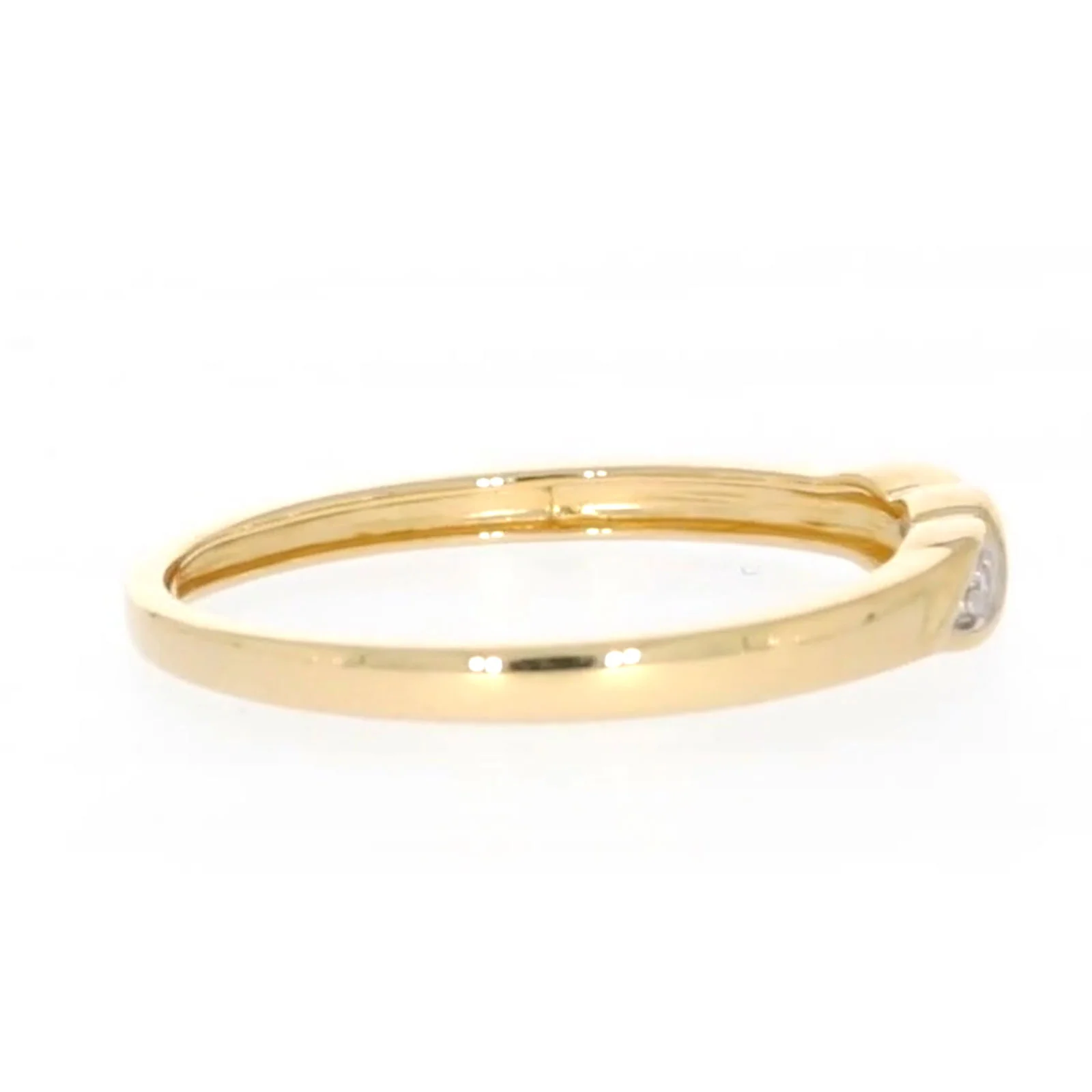 9ct Yellow Gold & Diamond Set Twist Ring - Image 56