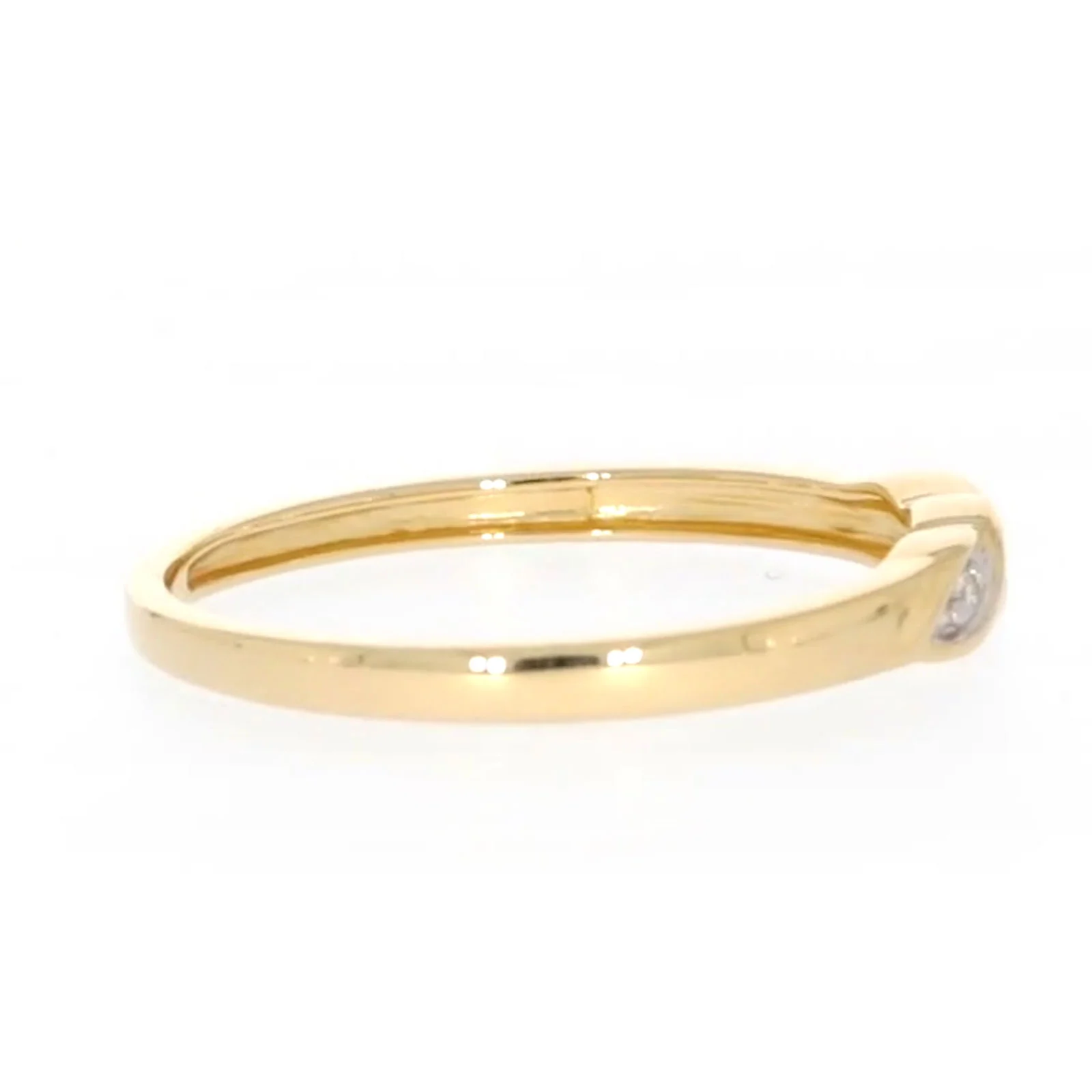 9ct Yellow Gold & Diamond Set Twist Ring - Image 57