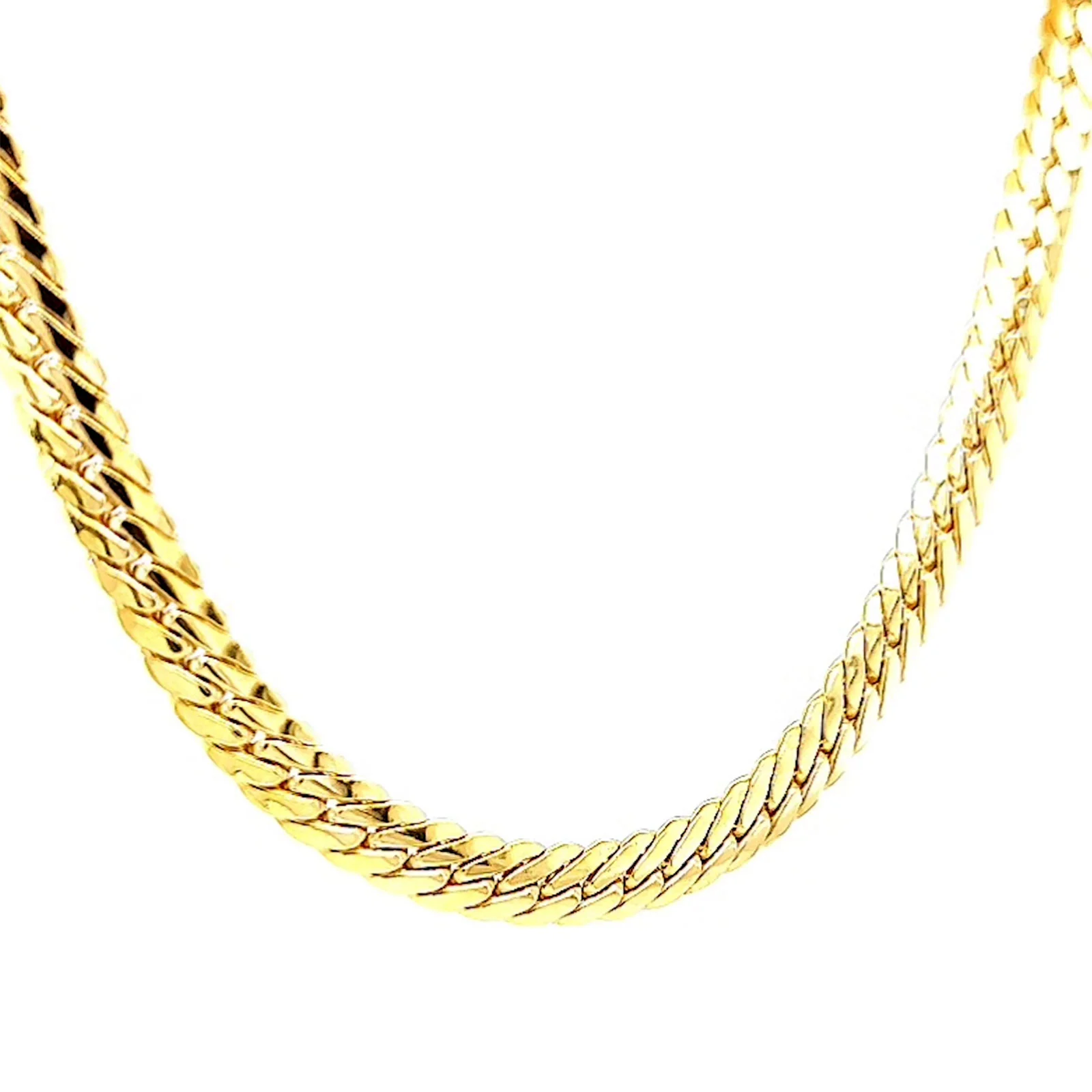 9ct Yellow Gold Silver Filled 45cm Herringbone Chain - Image 70