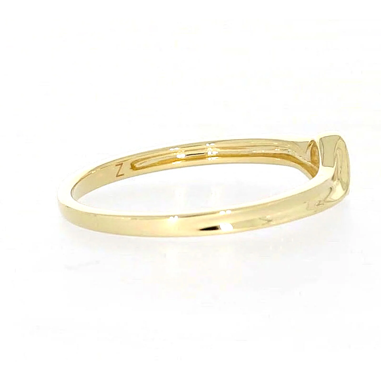 9ct Yellow Gold Round Brilliant Cut with 0.08 CARAT tw of Diamonds Ring - Image 53