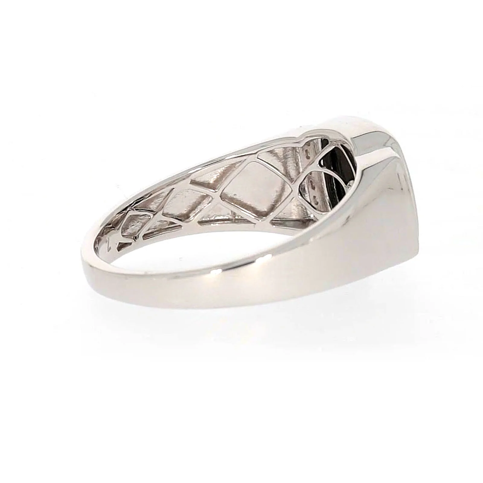 Sterling Silver 0.06 CARAT tw of Diamonds & Black Onyx Mens Ring - Image 51