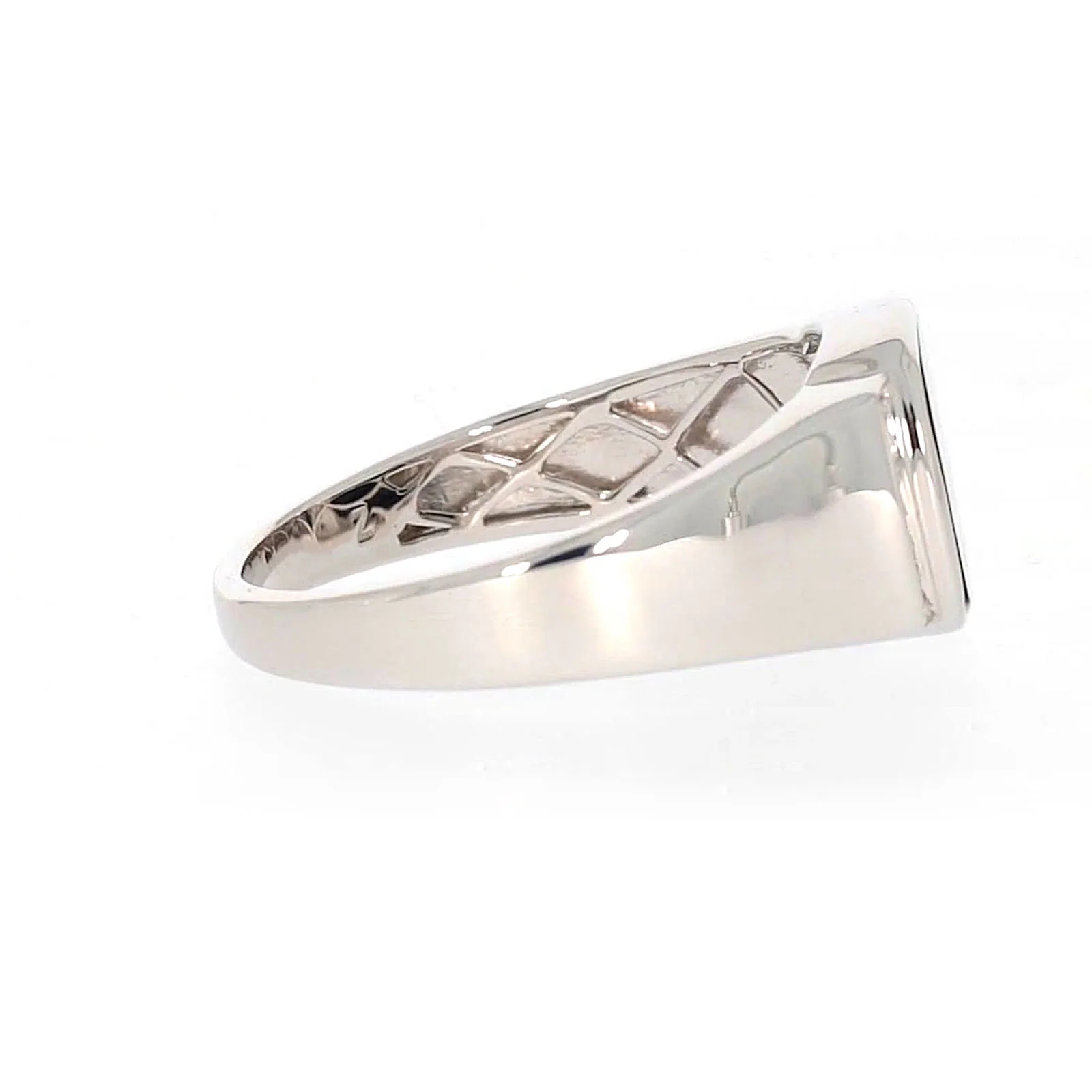 Sterling Silver 0.06 CARAT tw of Diamonds & Black Onyx Mens Ring - Image 57