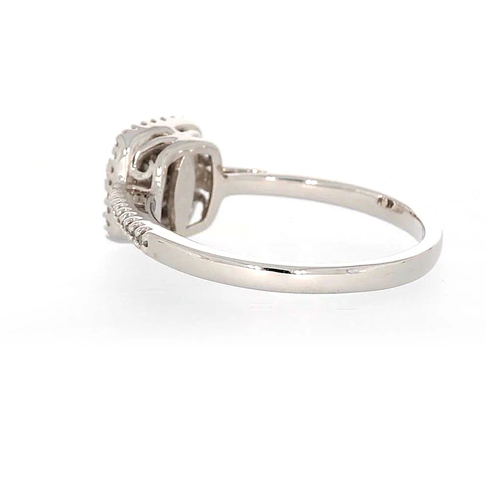 London 9ct White Gold Round Brilliant Cut with 1/3 CARAT tw of Diamonds Ring - Image 27