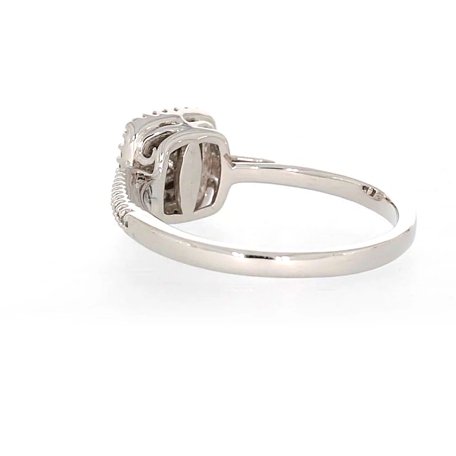 London 9ct White Gold Round Brilliant Cut with 1/3 CARAT tw of Diamonds Ring - Image 29