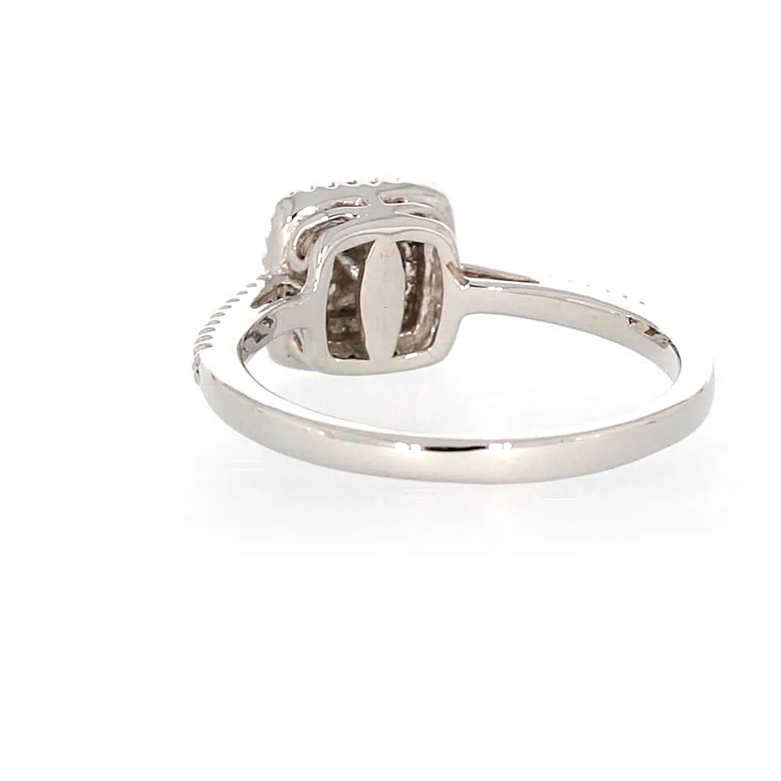 London 9ct White Gold Round Brilliant Cut with 1/3 CARAT tw of Diamonds Ring - Image 33