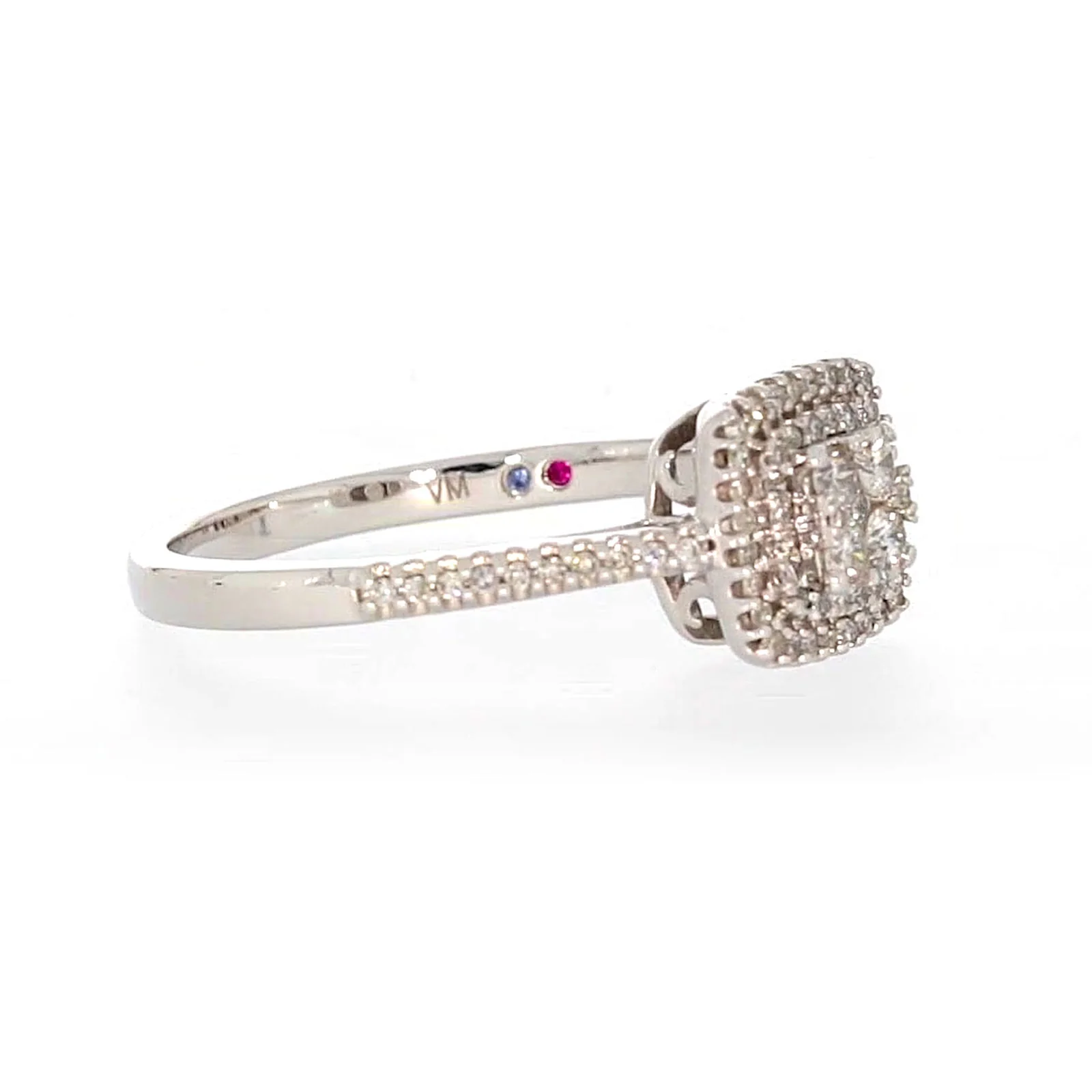London 9ct White Gold Round Brilliant Cut with 1/3 CARAT tw of Diamonds Ring - Image 63
