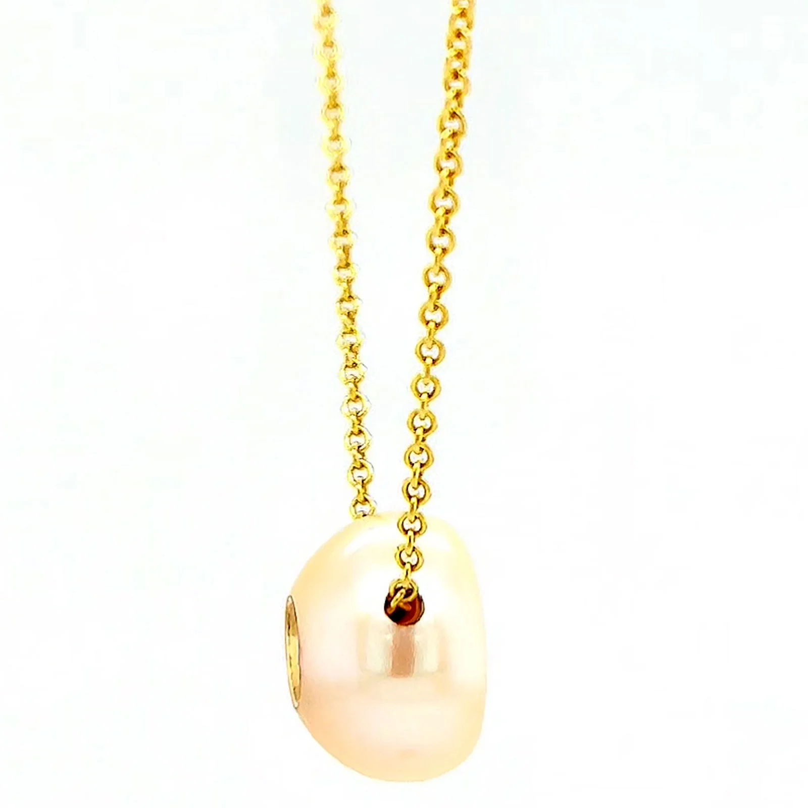 14ct Yellow Gold & Diamond Set Pendant - Image 19
