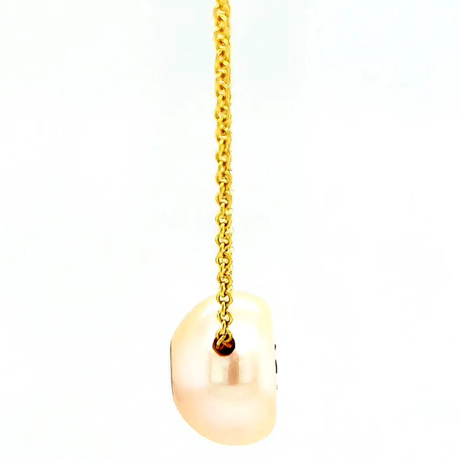 14ct Yellow Gold & Diamond Set Pendant - Image 21