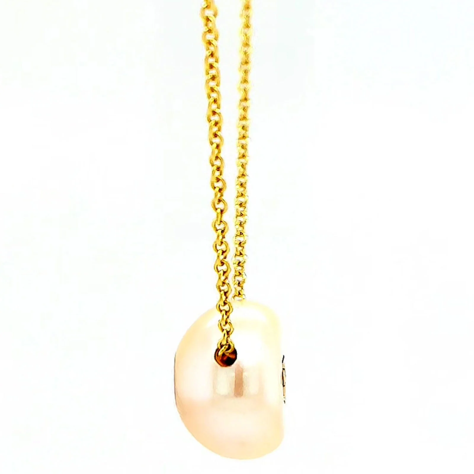 14ct Yellow Gold & Diamond Set Pendant - Image 22