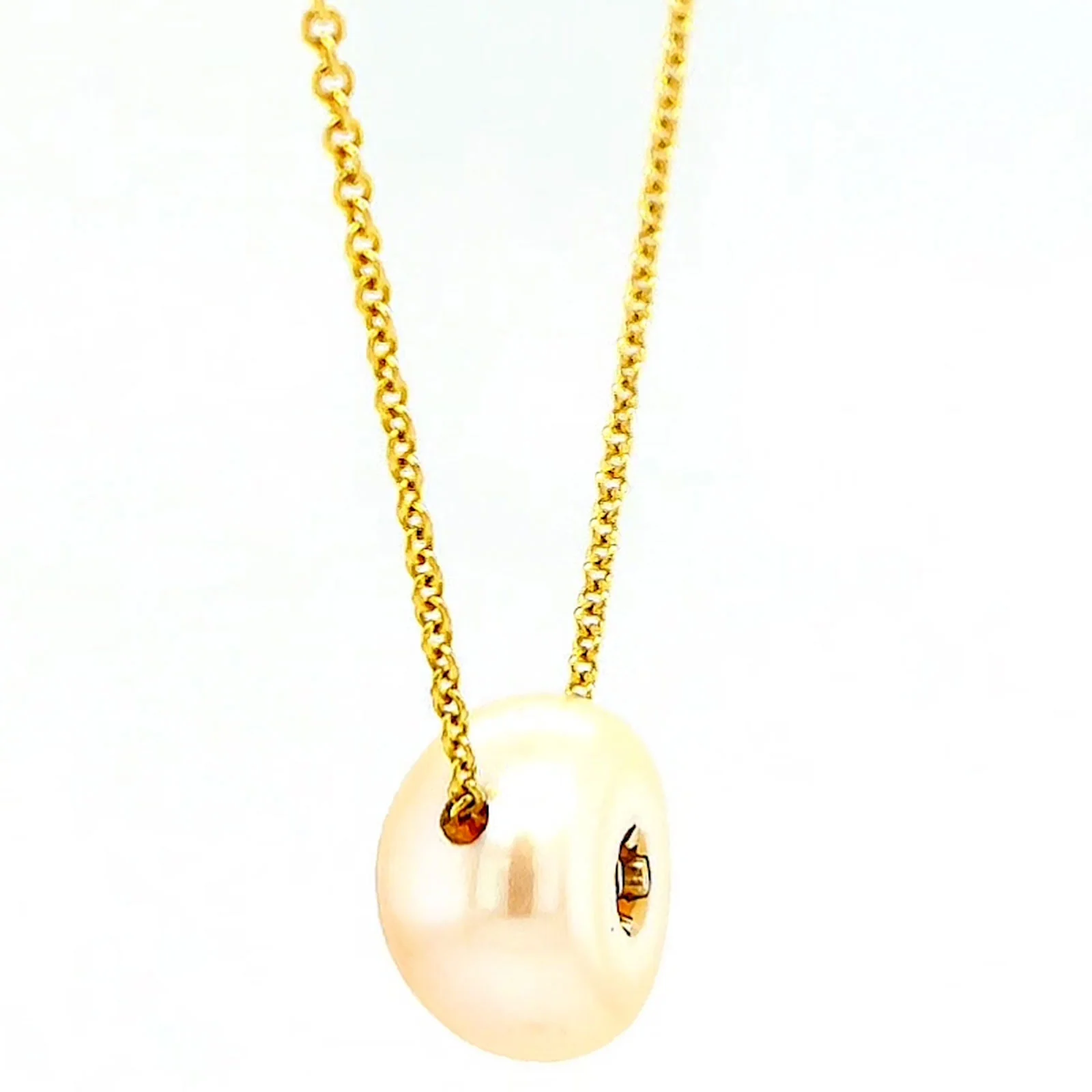 14ct Yellow Gold & Diamond Set Pendant - Image 25