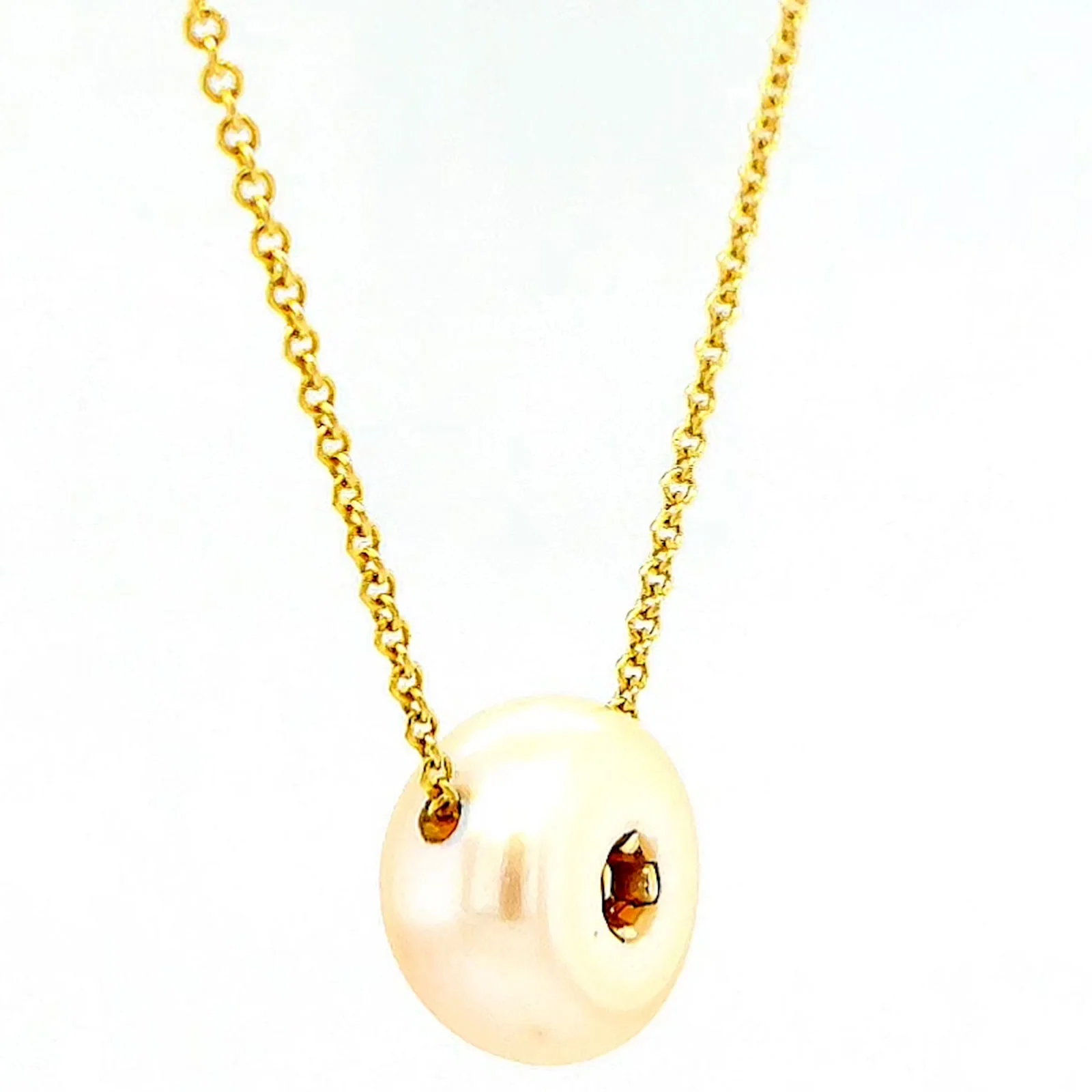 14ct Yellow Gold & Diamond Set Pendant - Image 28