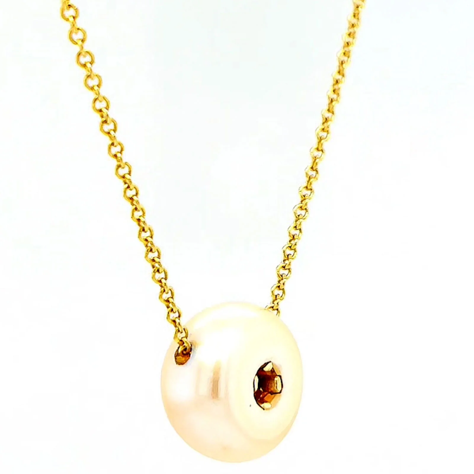 14ct Yellow Gold & Diamond Set Pendant - Image 29
