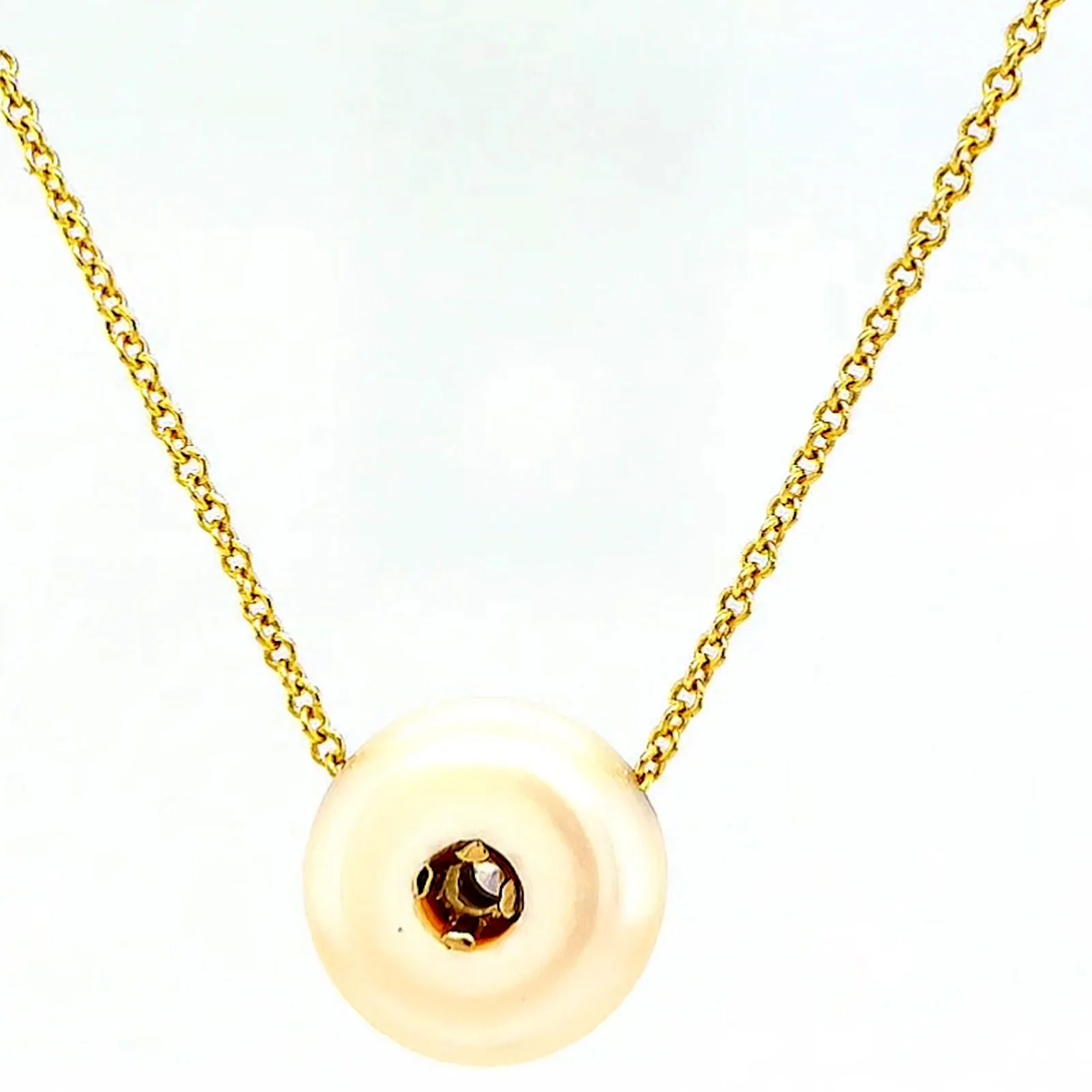 14ct Yellow Gold & Diamond Set Pendant - Image 41