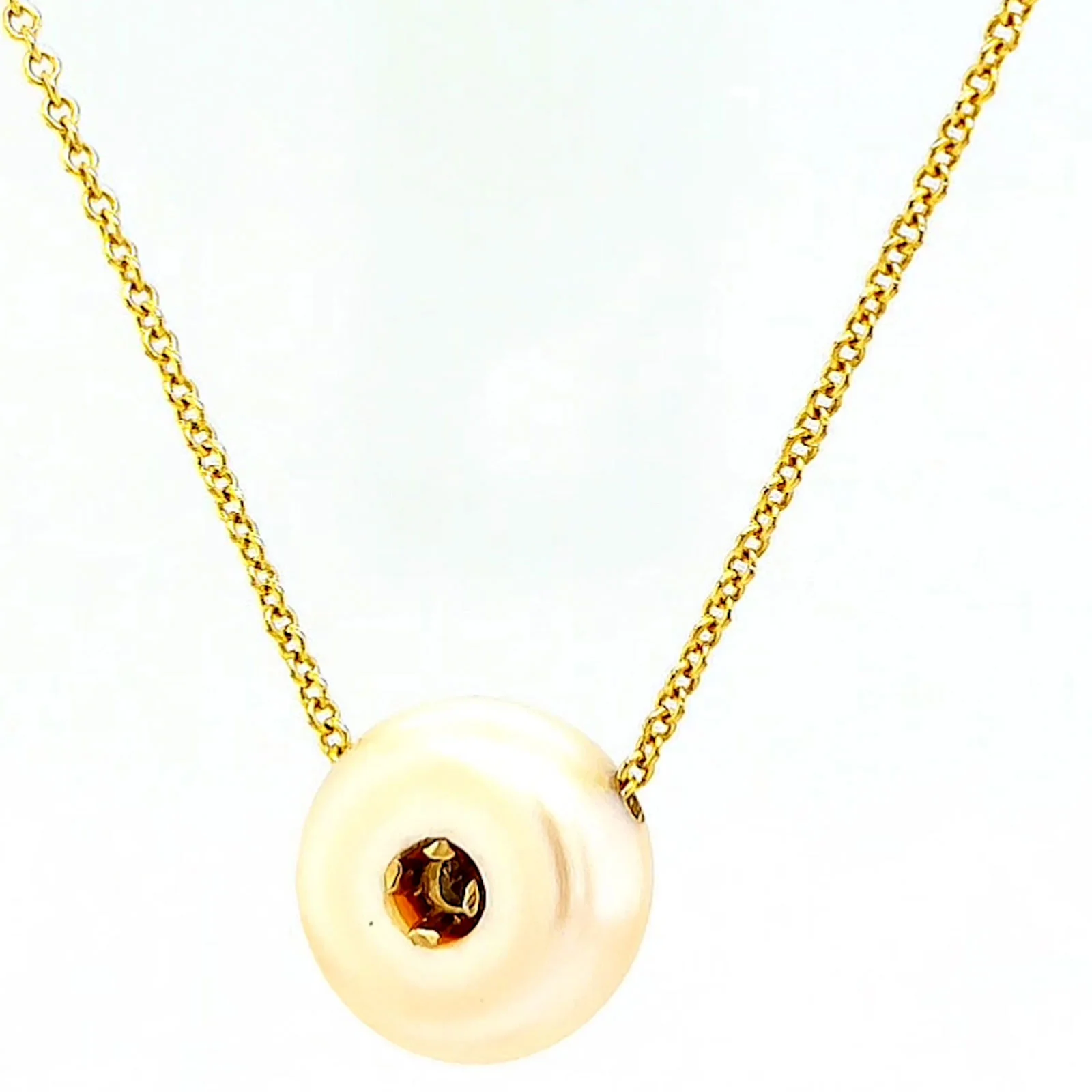 14ct Yellow Gold & Diamond Set Pendant - Image 44